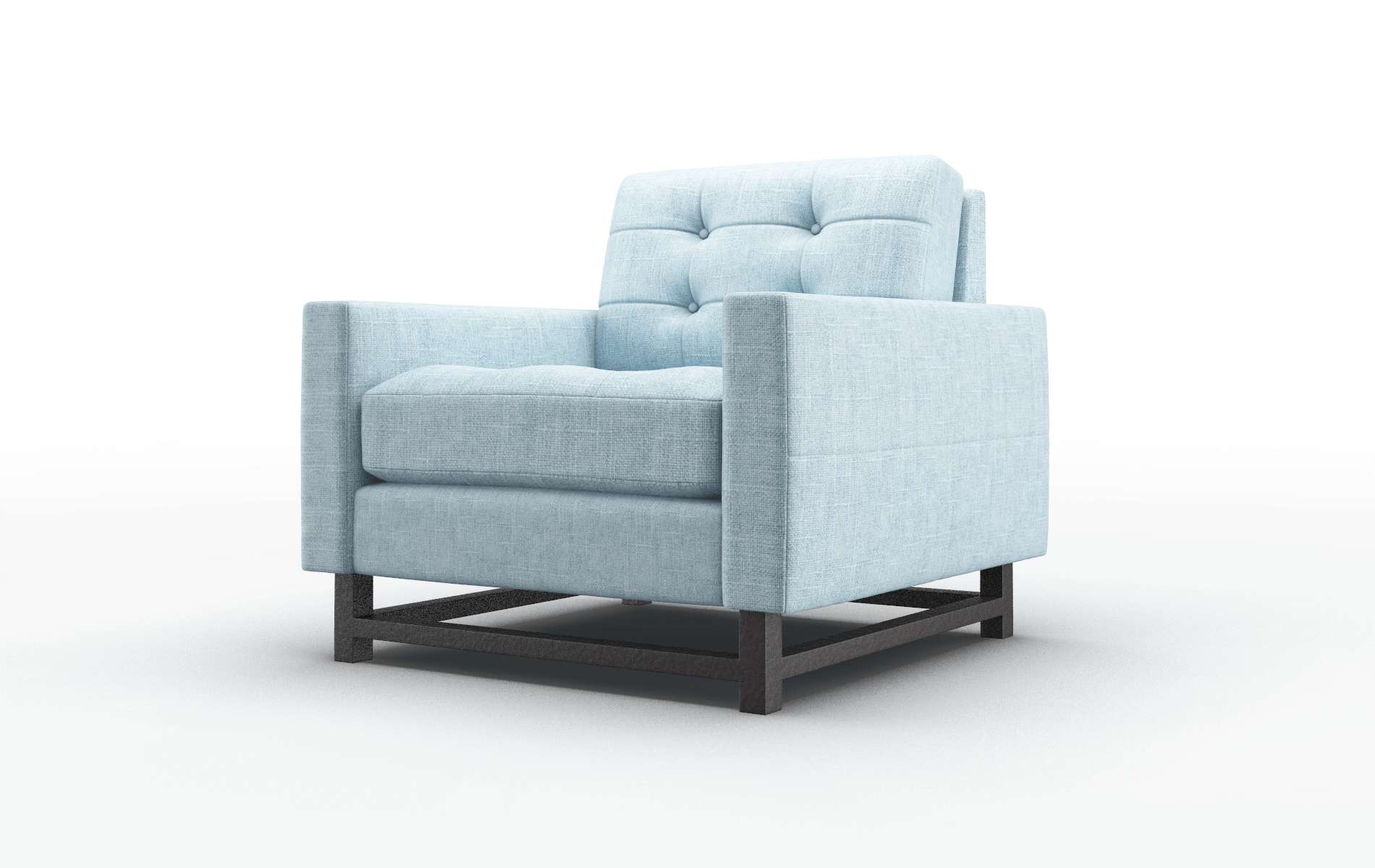 Madrid Atlas Turquoise Chair espresso legs 4