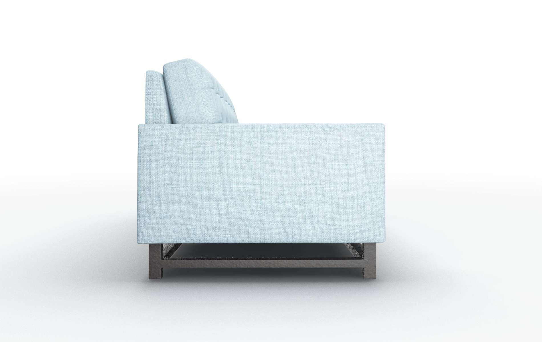 Madrid Atlas Turquoise Sofa espresso legs 3