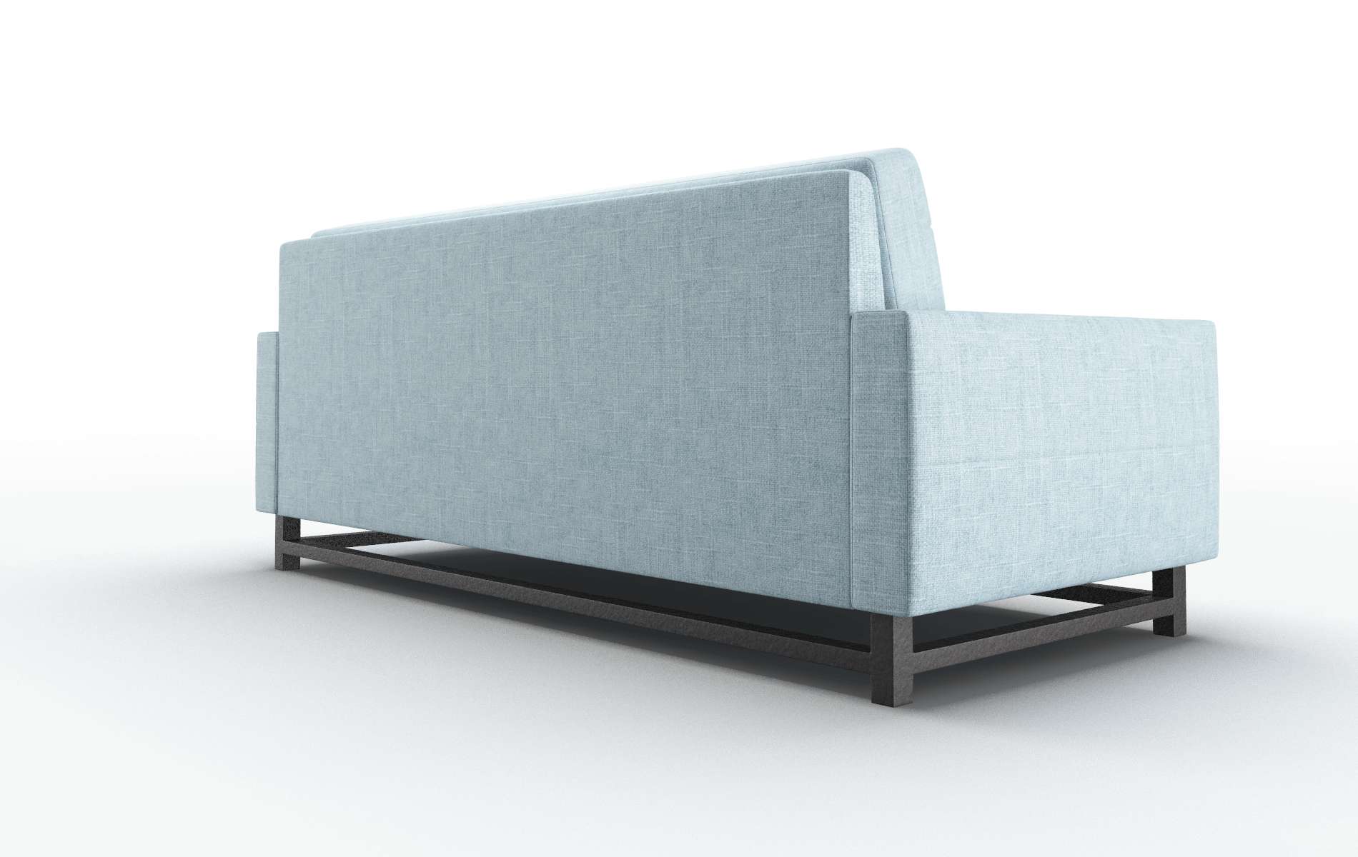 Madrid Atlas Turquoise Sofa espresso legs 5