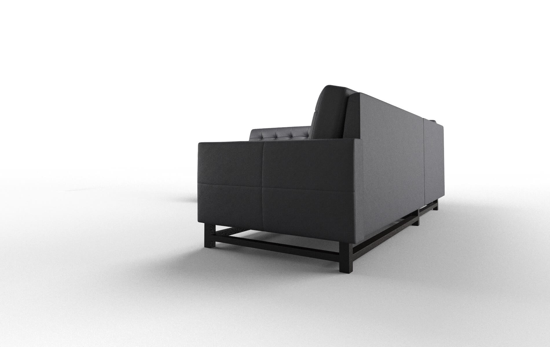 Madrid Atlas_plz Navy Sectional espresso legs 4