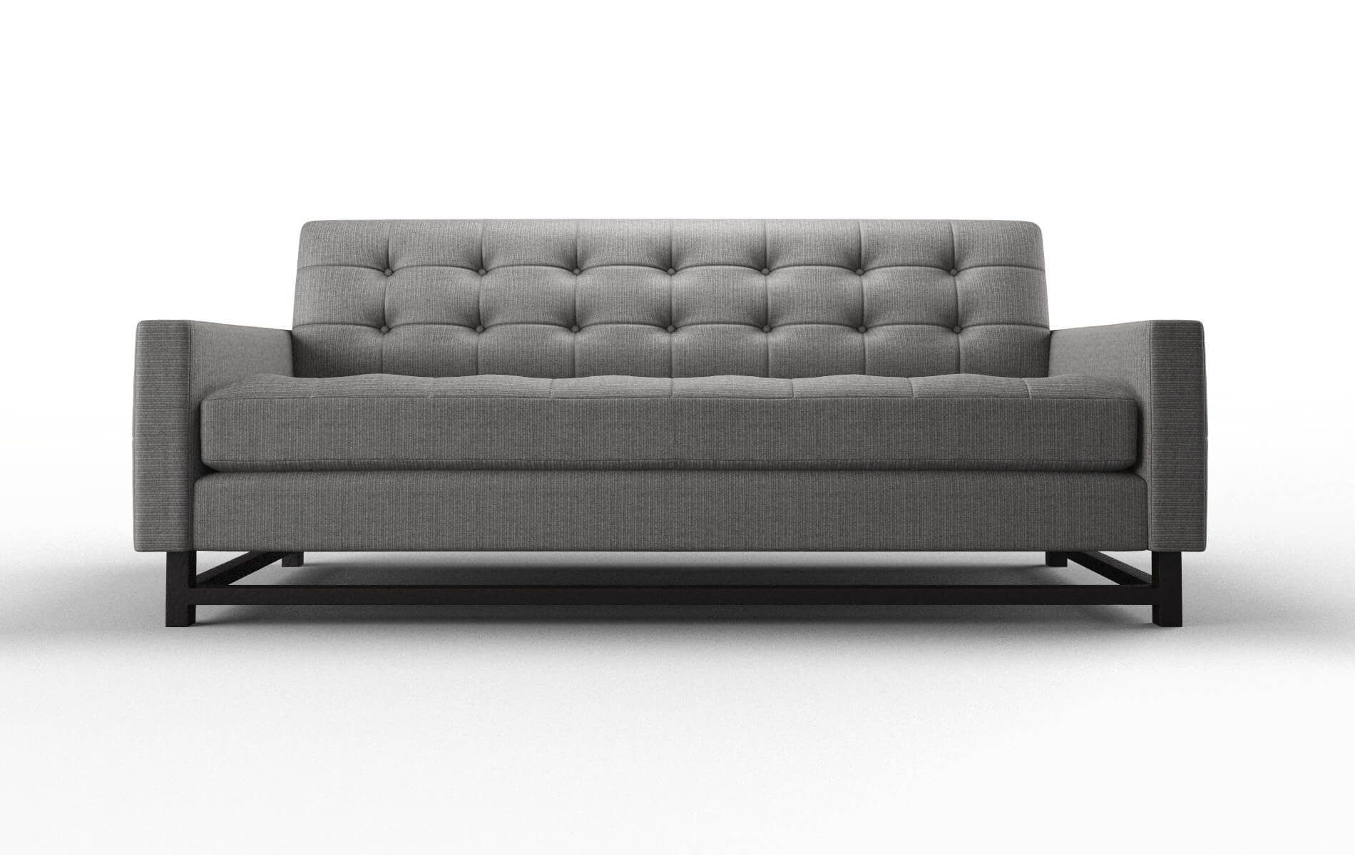 Madrid Avenger Zinc Sofa espresso legs 1