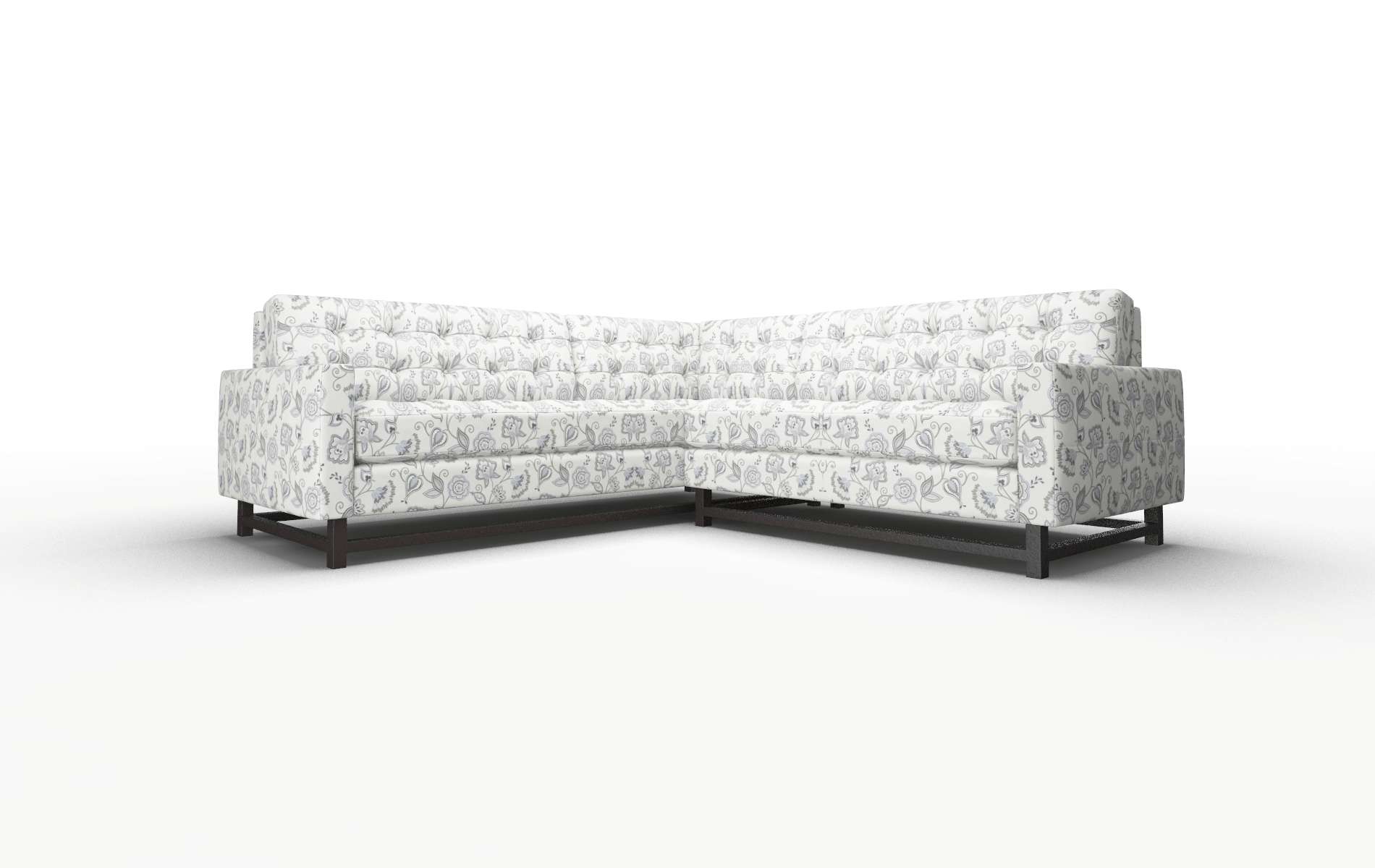 Madrid Avignon Sky Sectional espresso legs 1