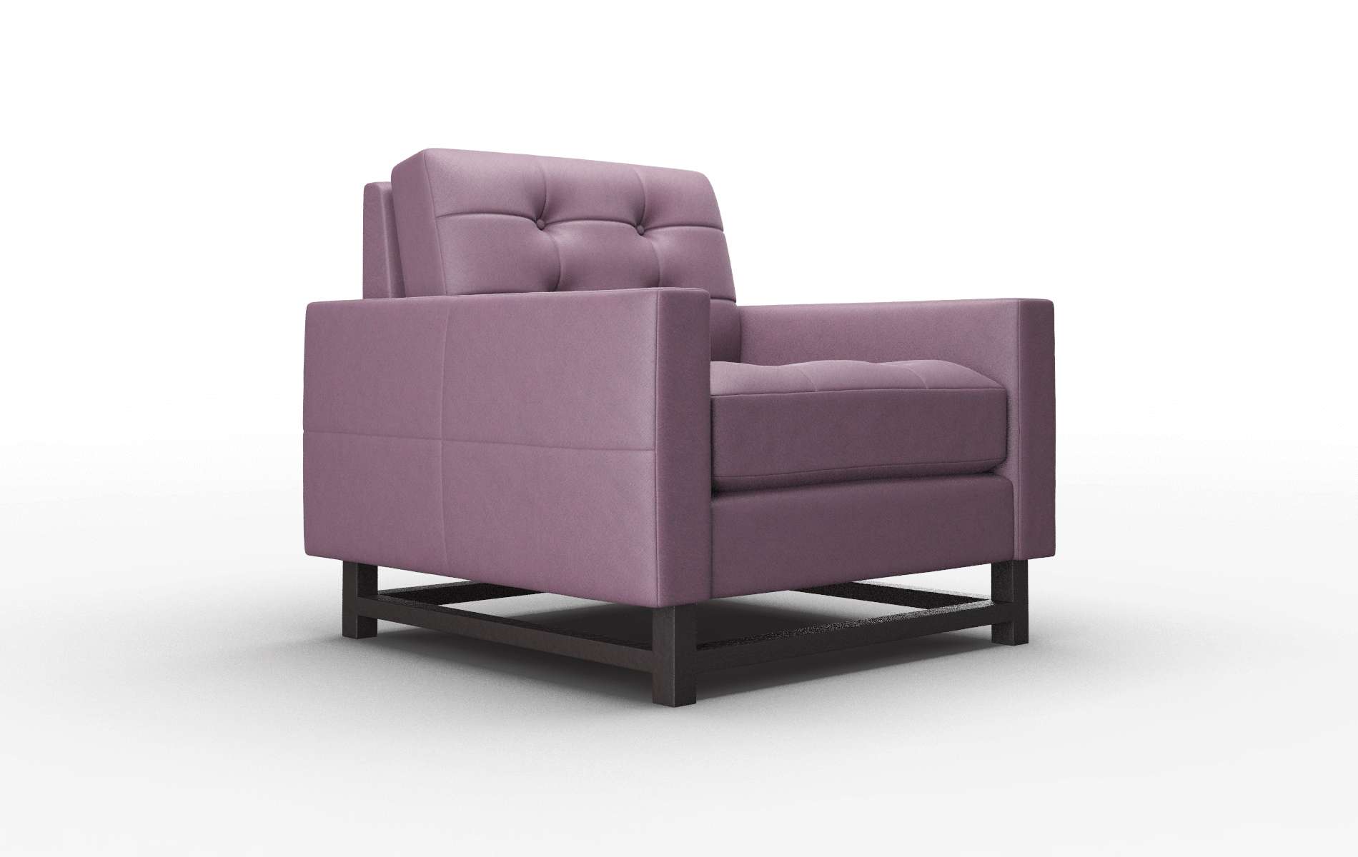 Madrid Bella Aubergine Chair espresso legs 2