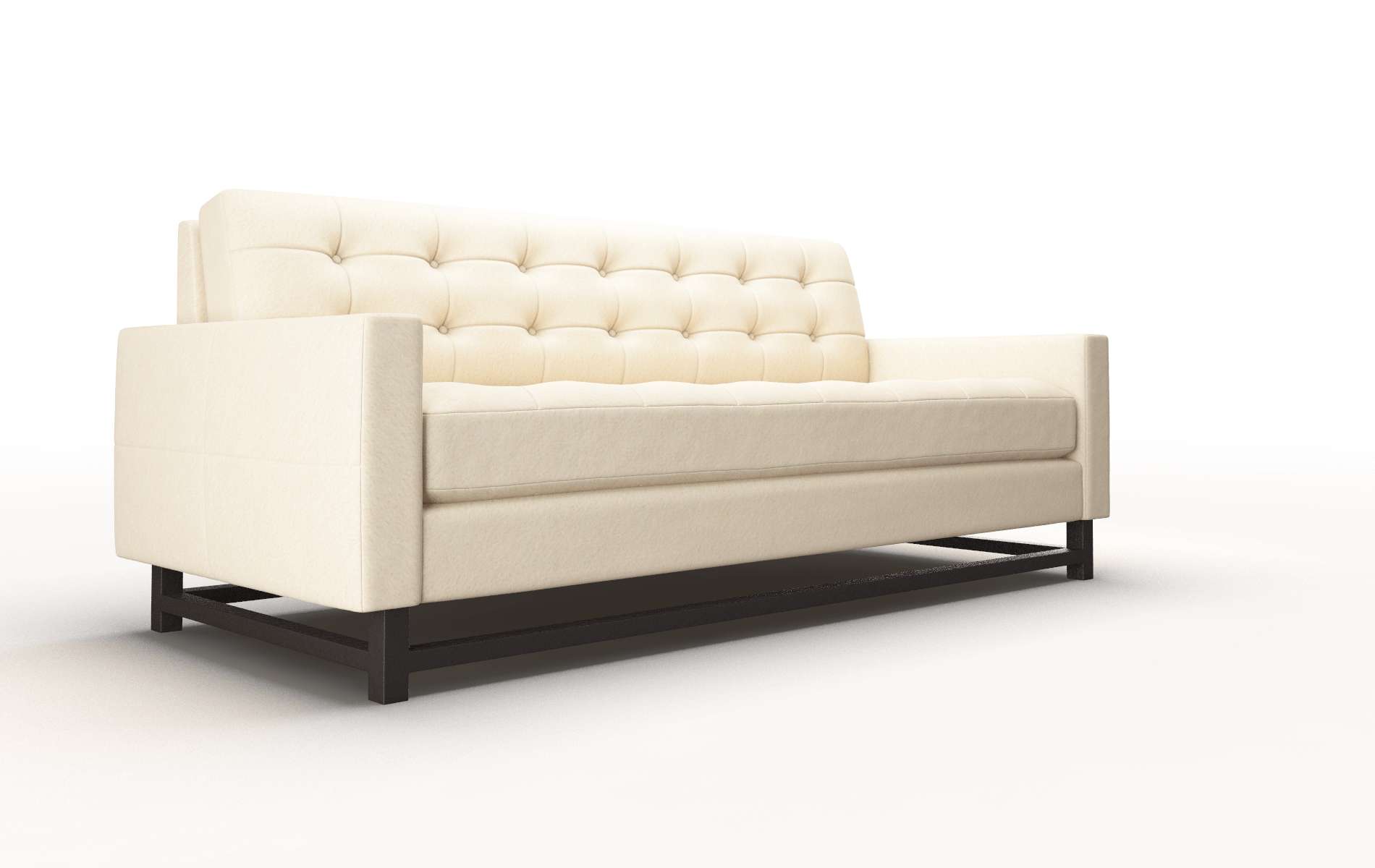 Madrid Bella Buckwheat Sofa espresso legs 2