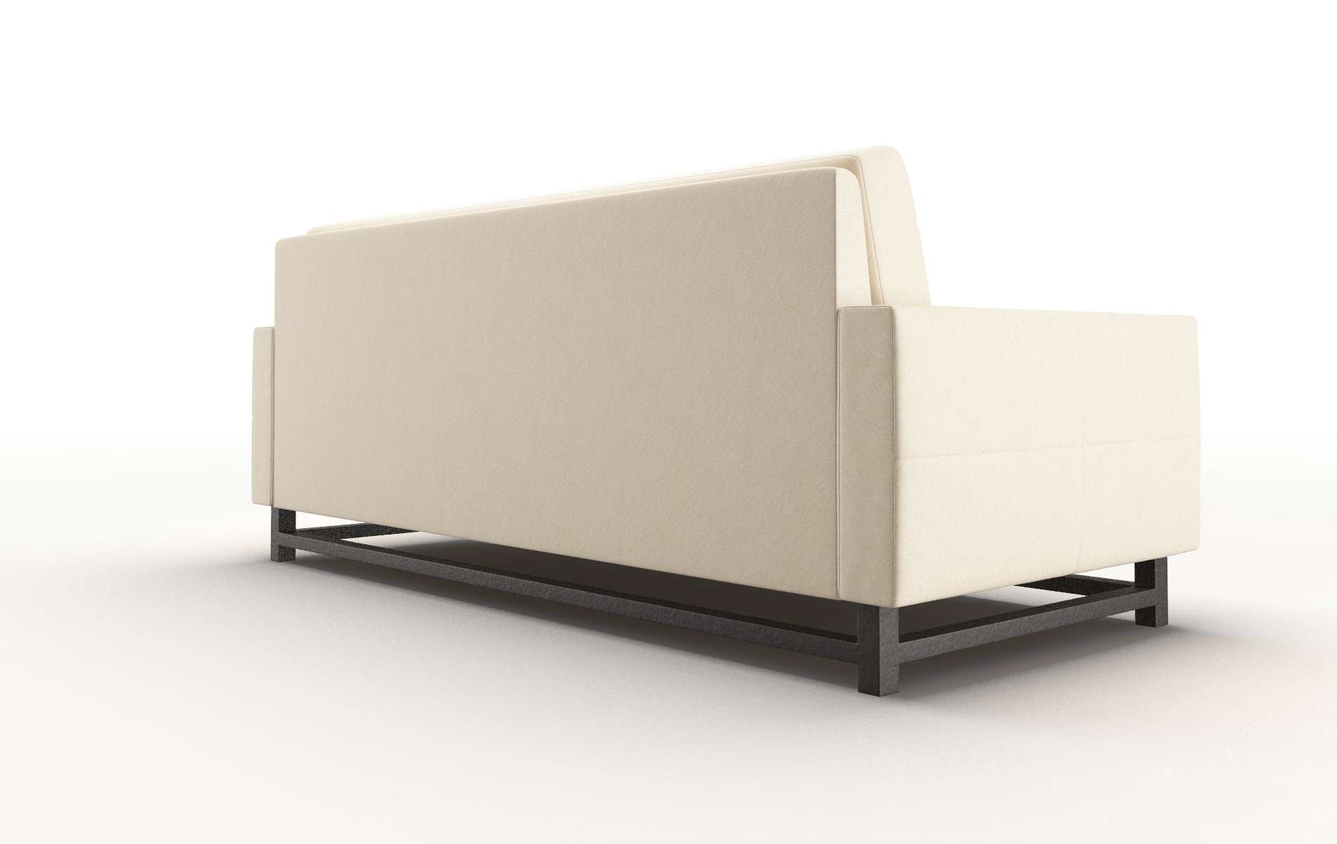 Madrid Bella Buckwheat Sofa espresso legs 5