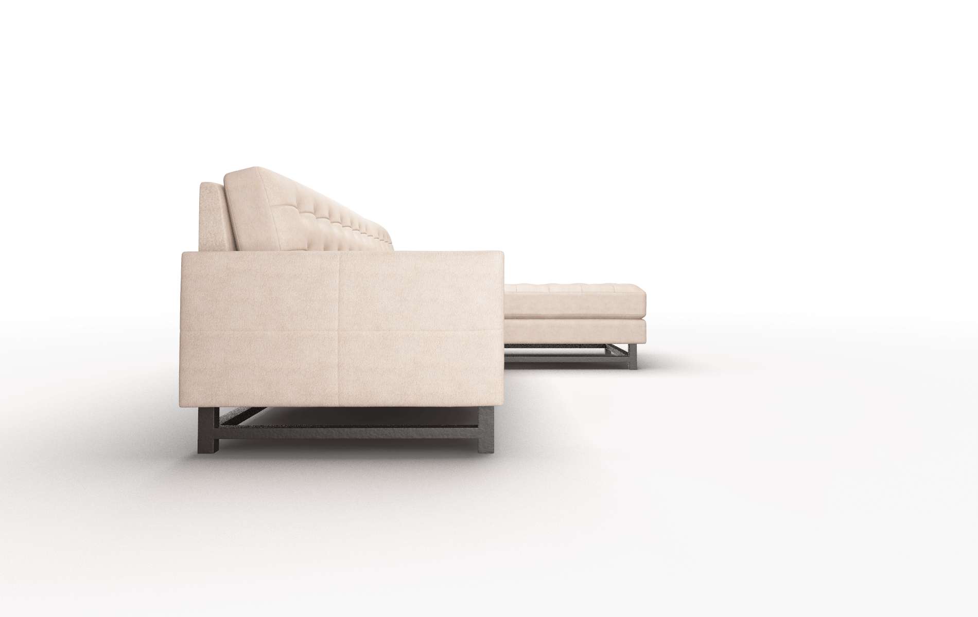 Madrid Bella Pewter Panel espresso legs 3