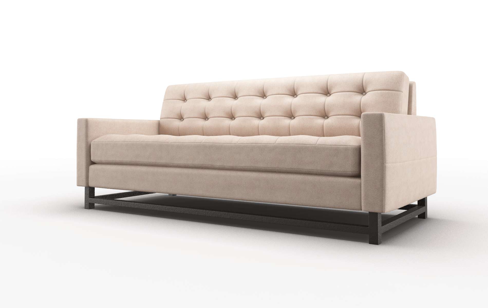 Madrid Bella Pewter Sofa espresso legs 4