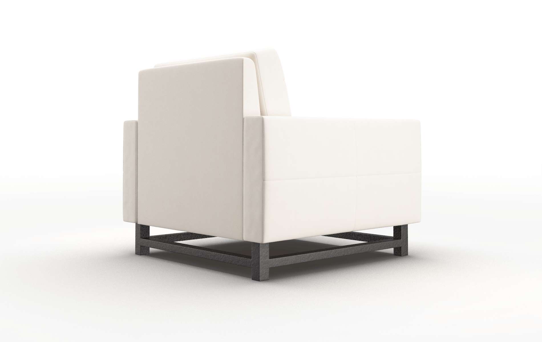 Madrid Blanche Milky Chair espresso legs 5