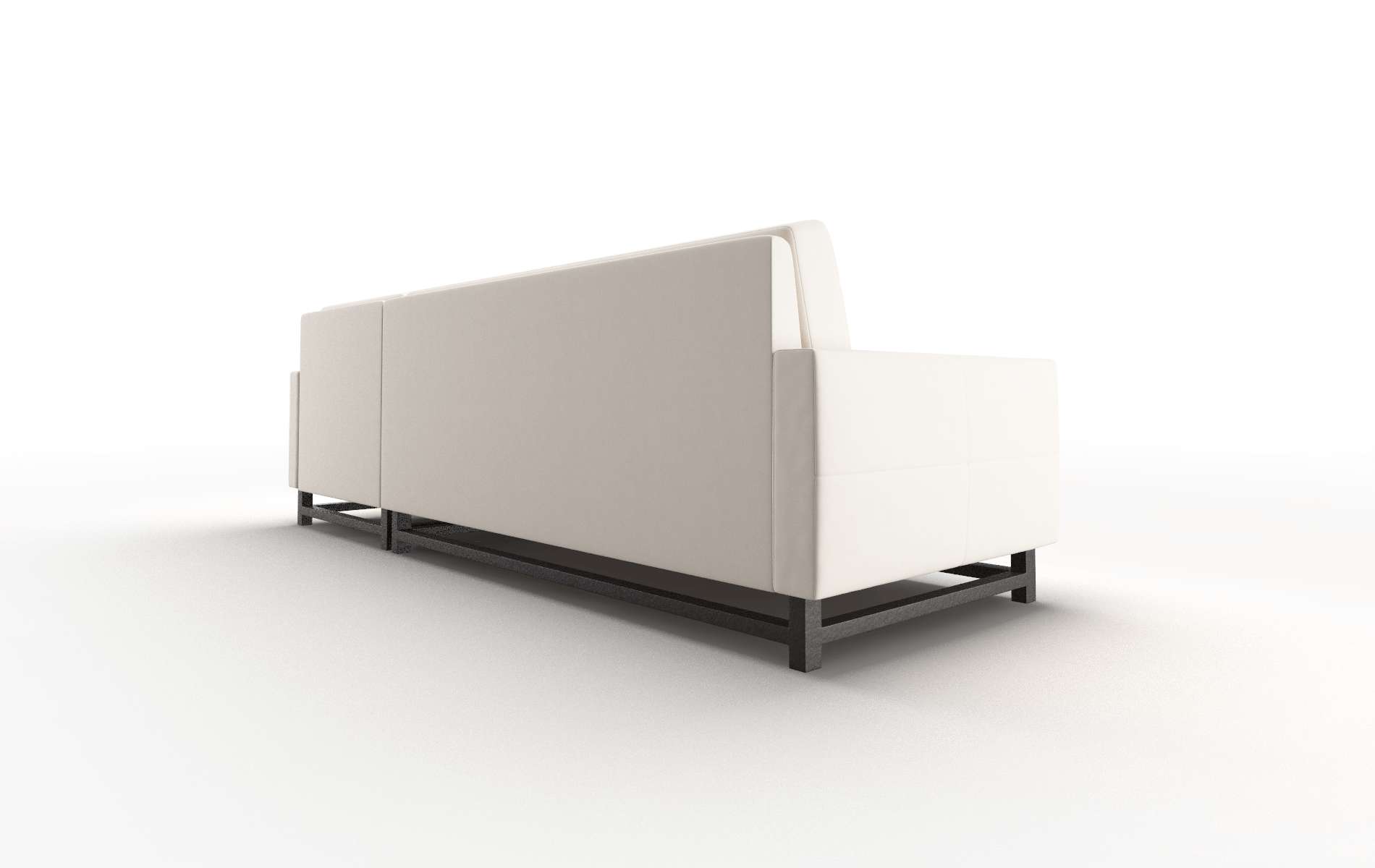 Madrid Blanche Milky Panel espresso legs 5