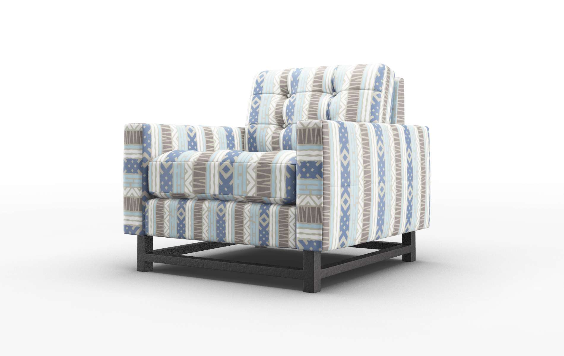 Madrid Bodhi Indigo Chair espresso legs 4