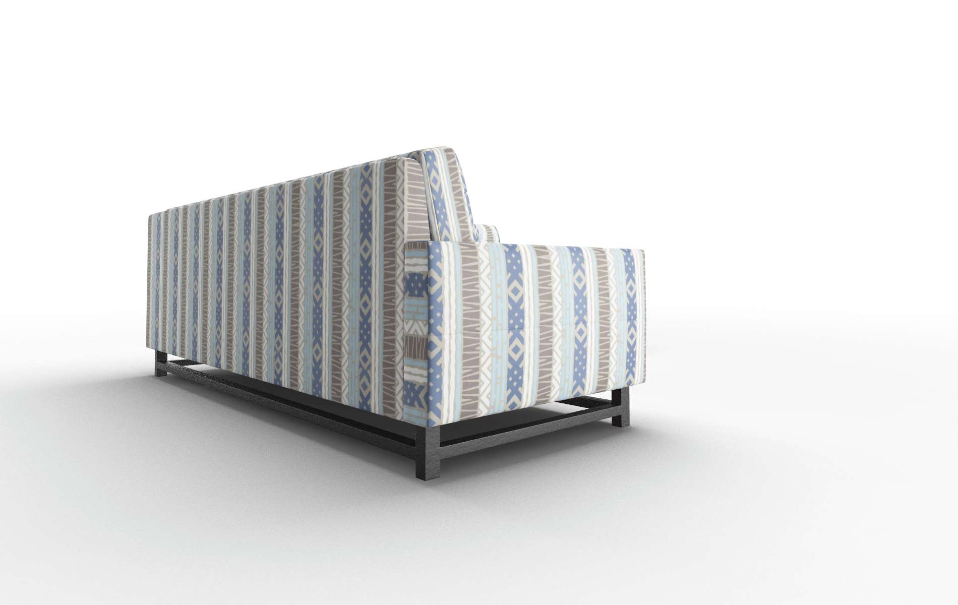 Madrid Bodhi Indigo Sectional espresso legs 3