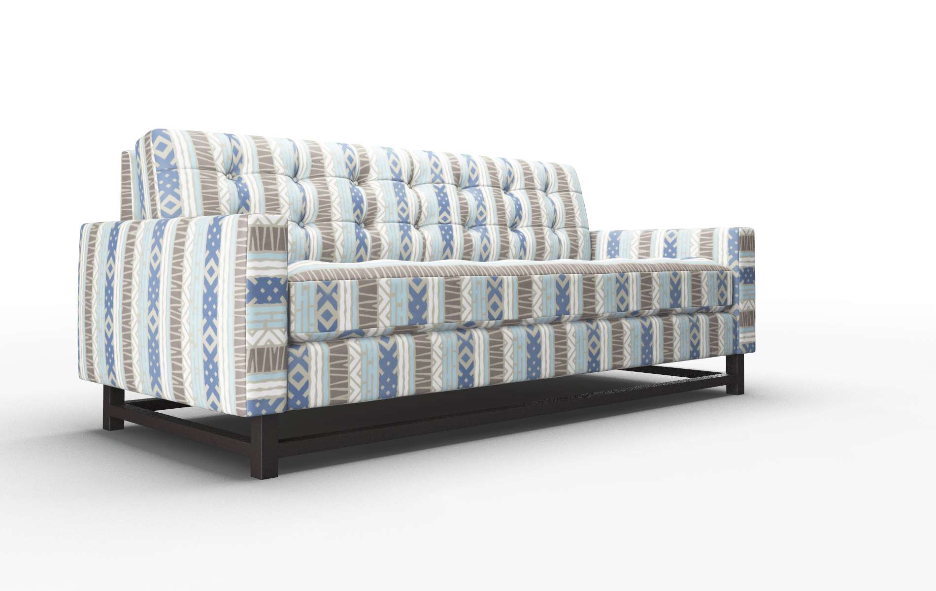 Madrid Bodhi Indigo Sofa espresso legs 2