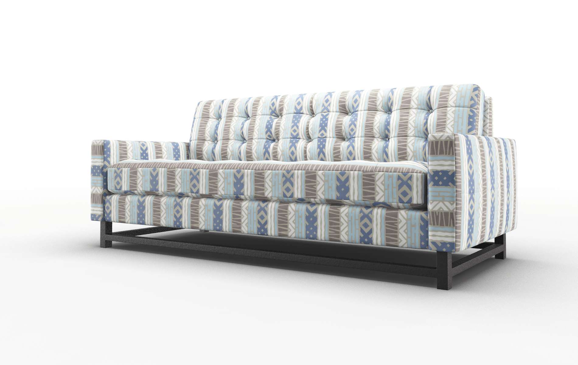 Madrid Bodhi Indigo Sofa espresso legs 4