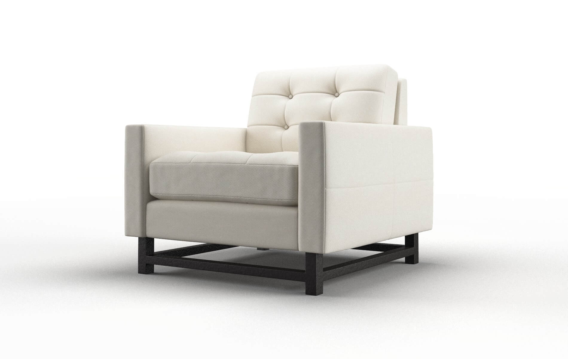 Madrid Bungalow Ivory Chair espresso legs 4