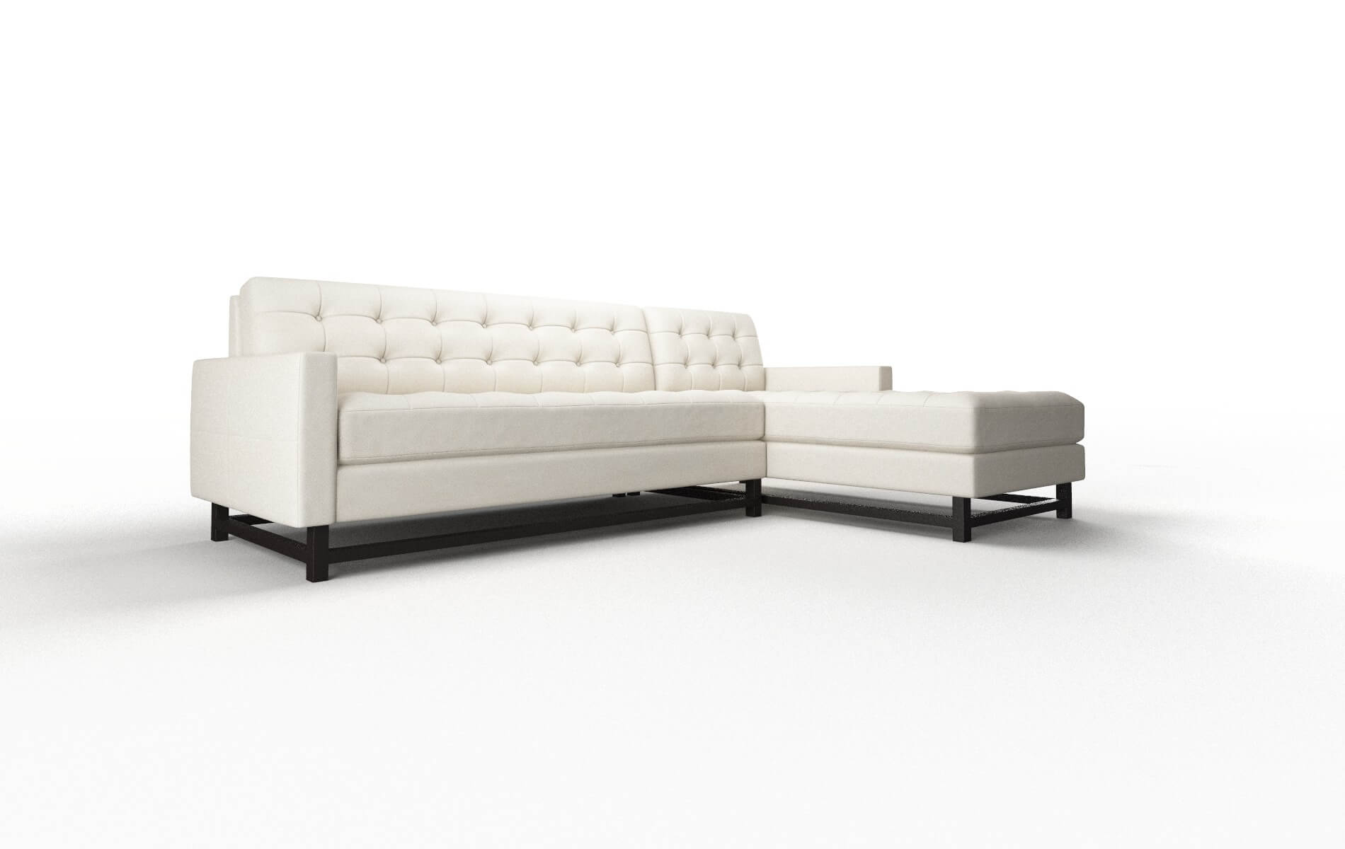 Madrid Bungalow Ivory Panel espresso legs 2