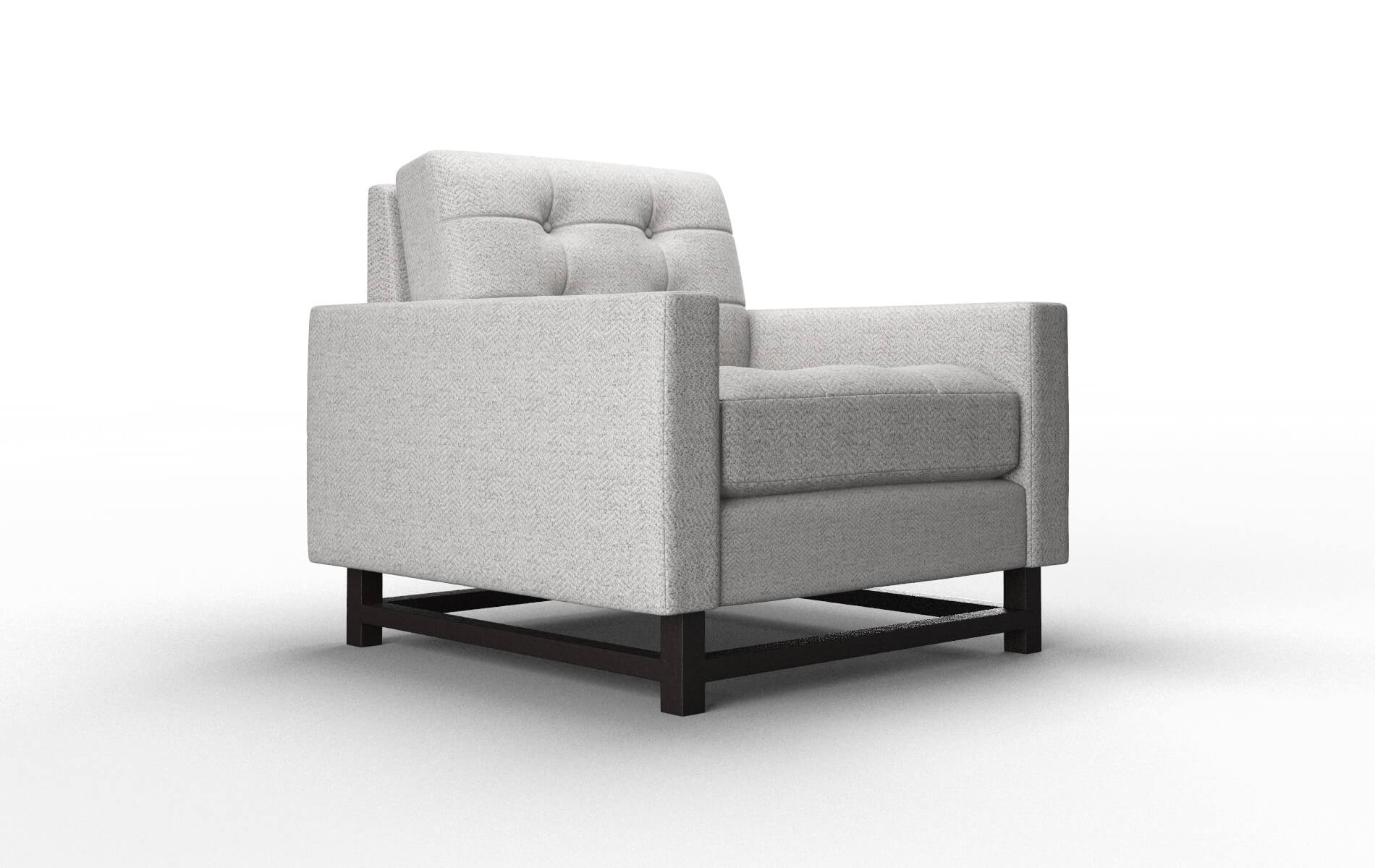 Madrid Catalina Silver Chair espresso legs 2