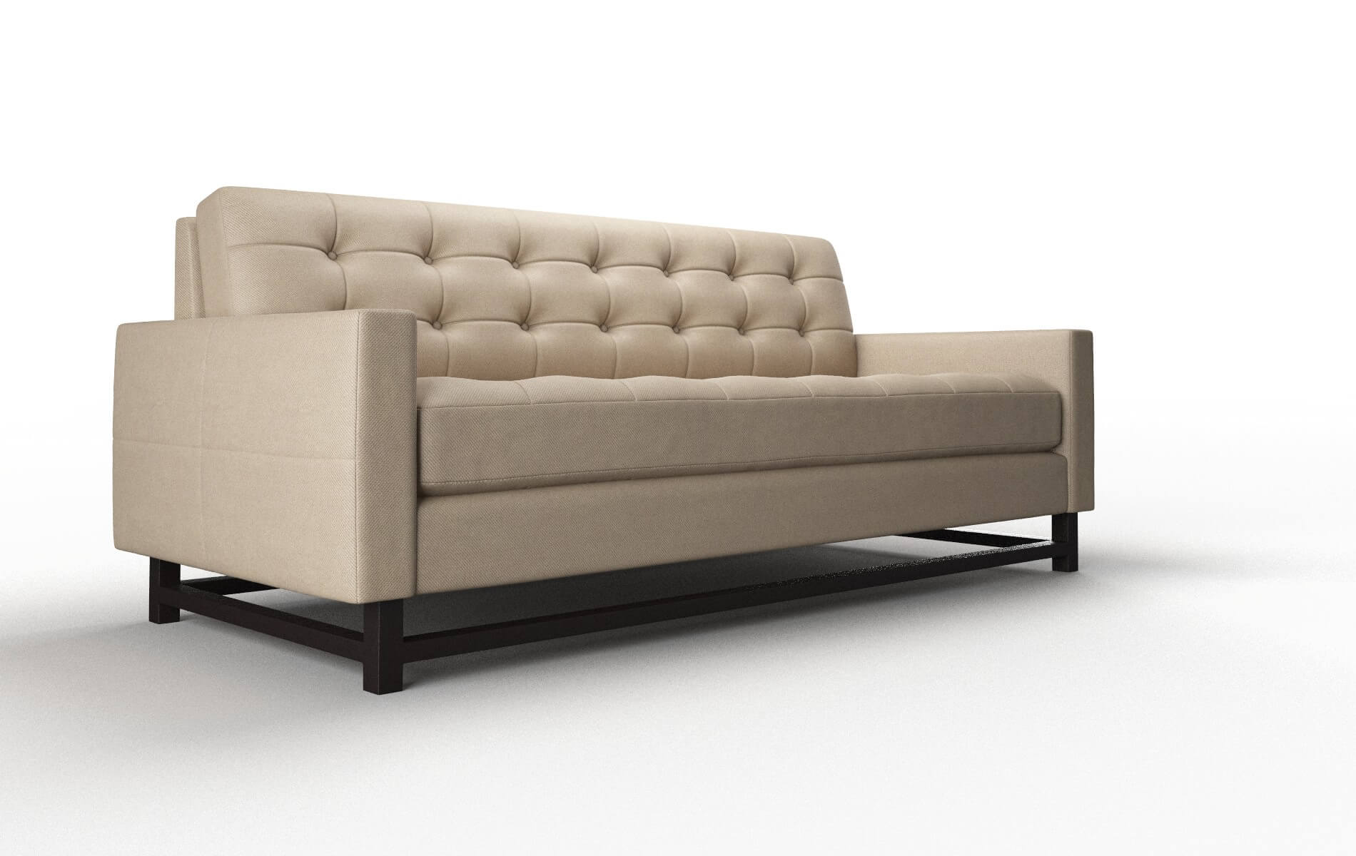 Madrid Chance Platinum Sofa espresso legs 2