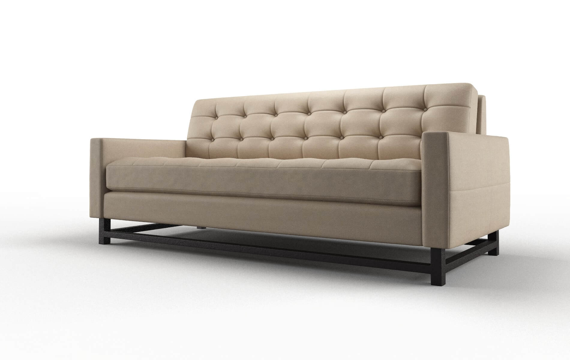 Madrid Chance Platinum Sofa espresso legs 4