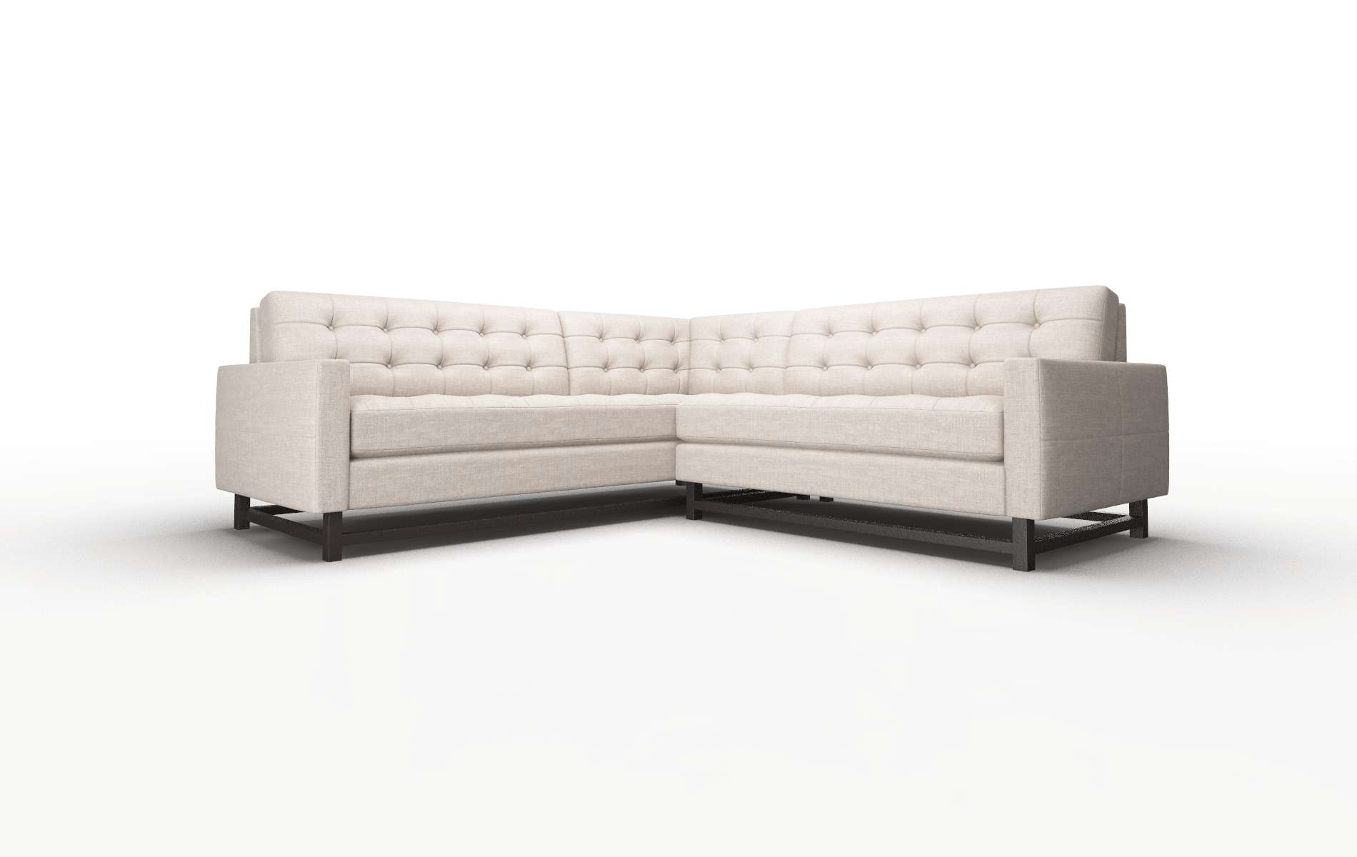Madrid Clyde Dolphin Sectional espresso legs 1