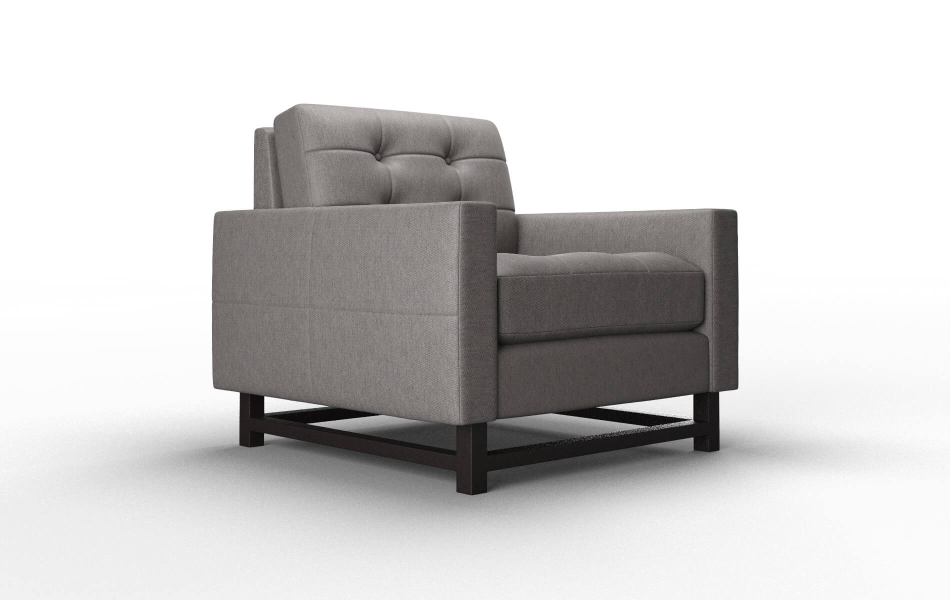 Madrid Cosmo Charcoal Chair espresso legs 2