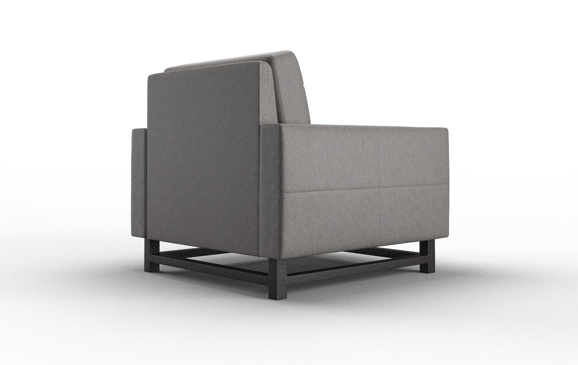 Madrid Cosmo Charcoal Chair espresso legs 5