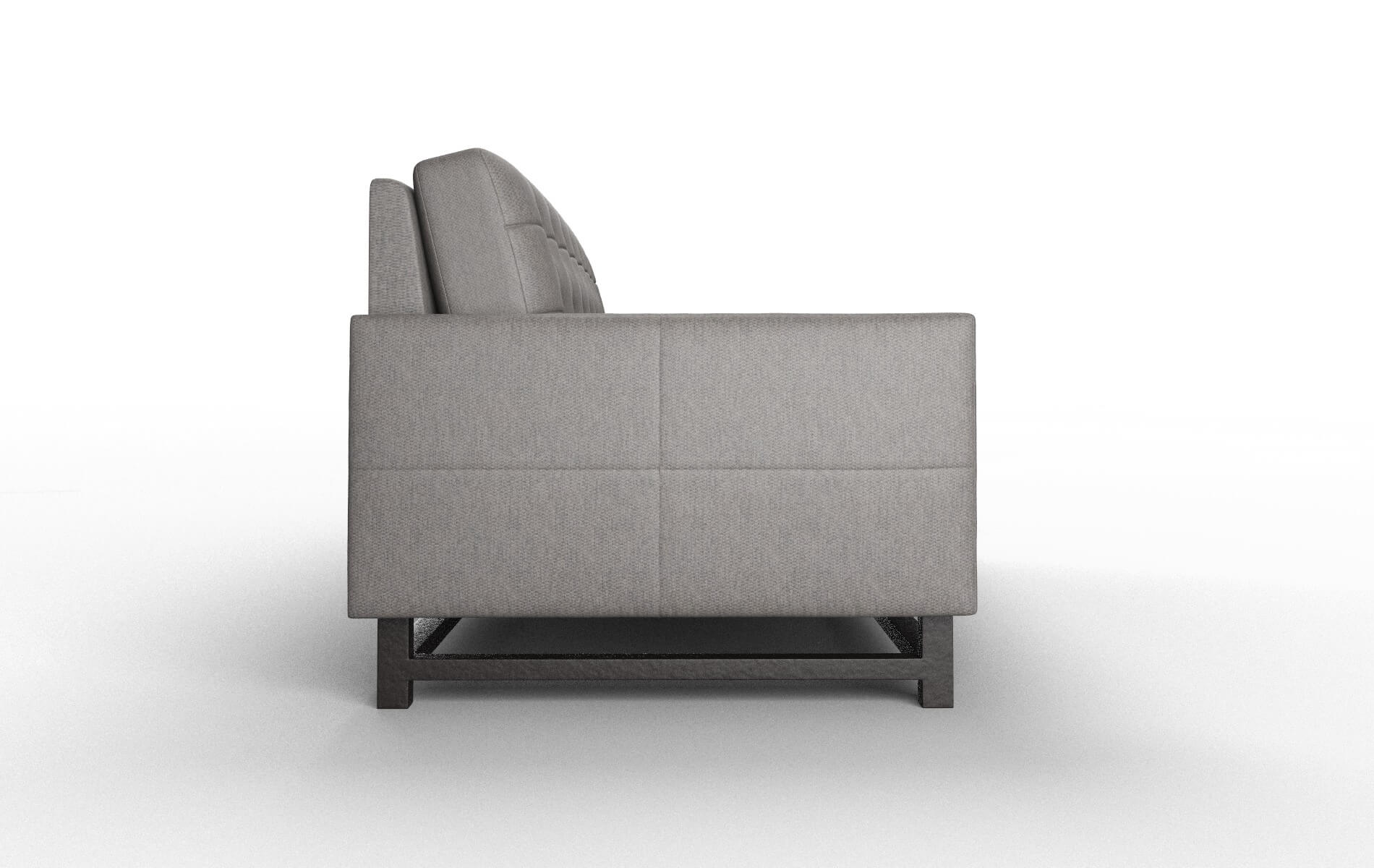 Madrid Cosmo Charcoal Sofa espresso legs 3