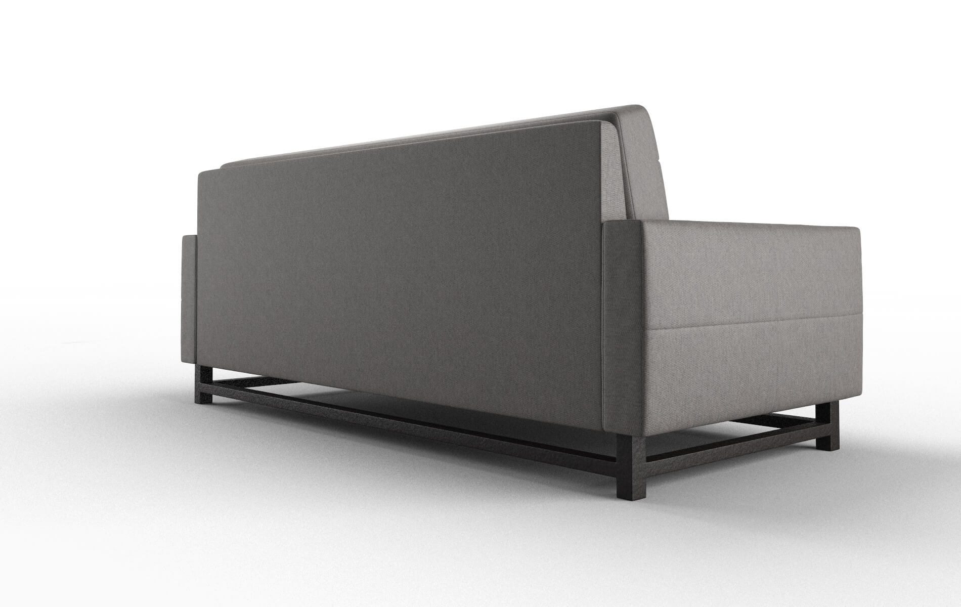 Madrid Cosmo Charcoal Sofa espresso legs 5