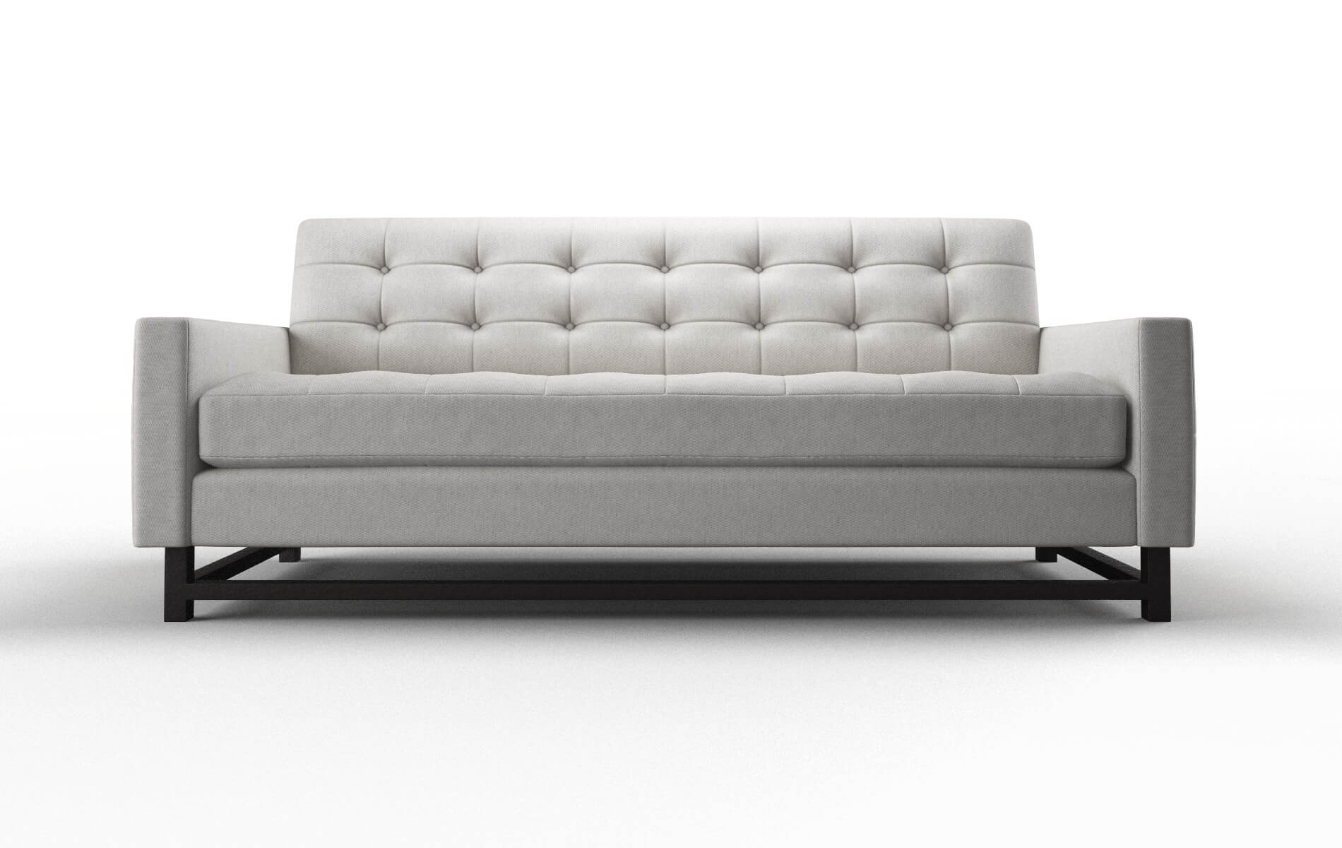 Madrid Cosmo Silver Sofa espresso legs 1