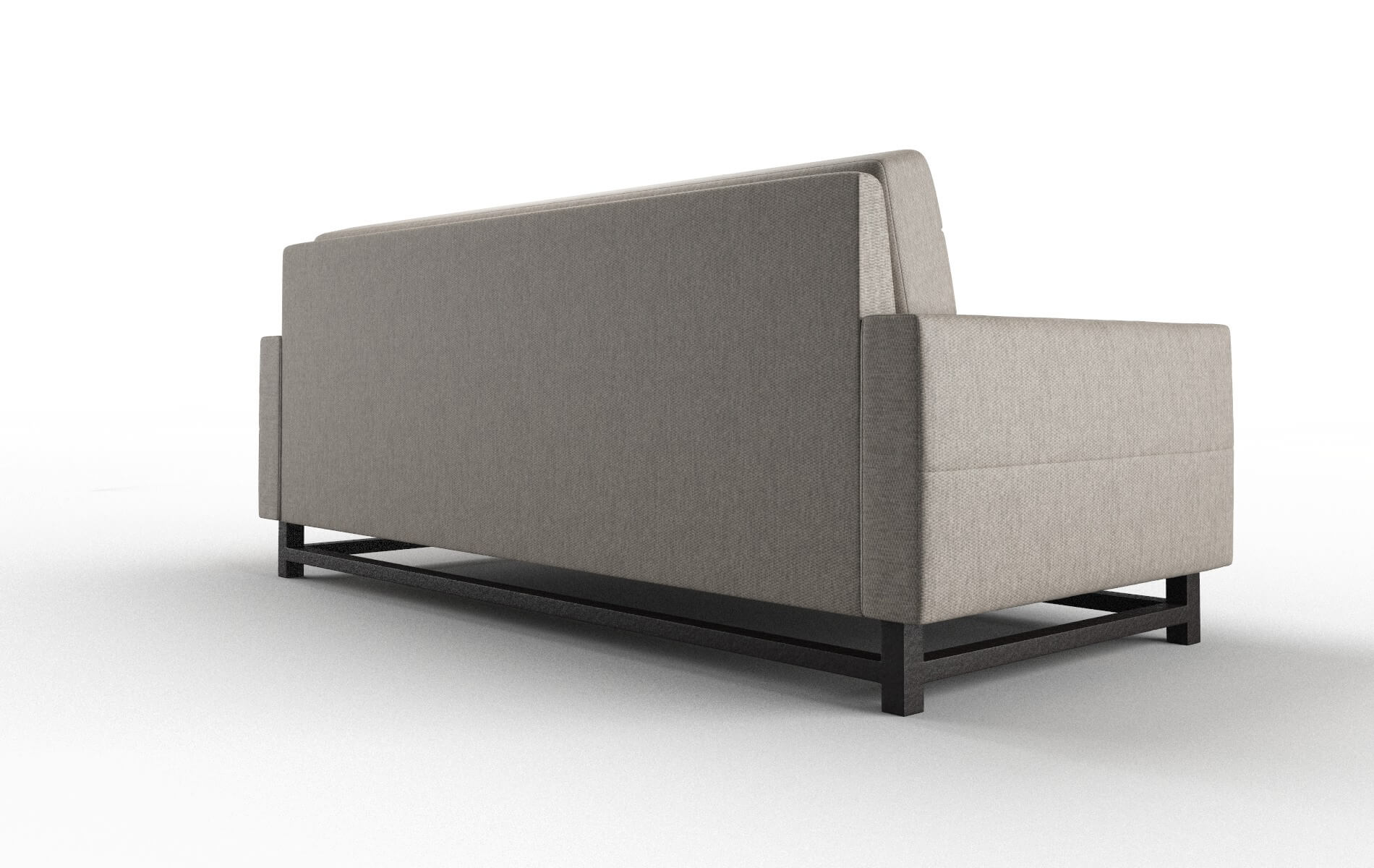 Madrid Cosmo Taupe Sofa espresso legs 5