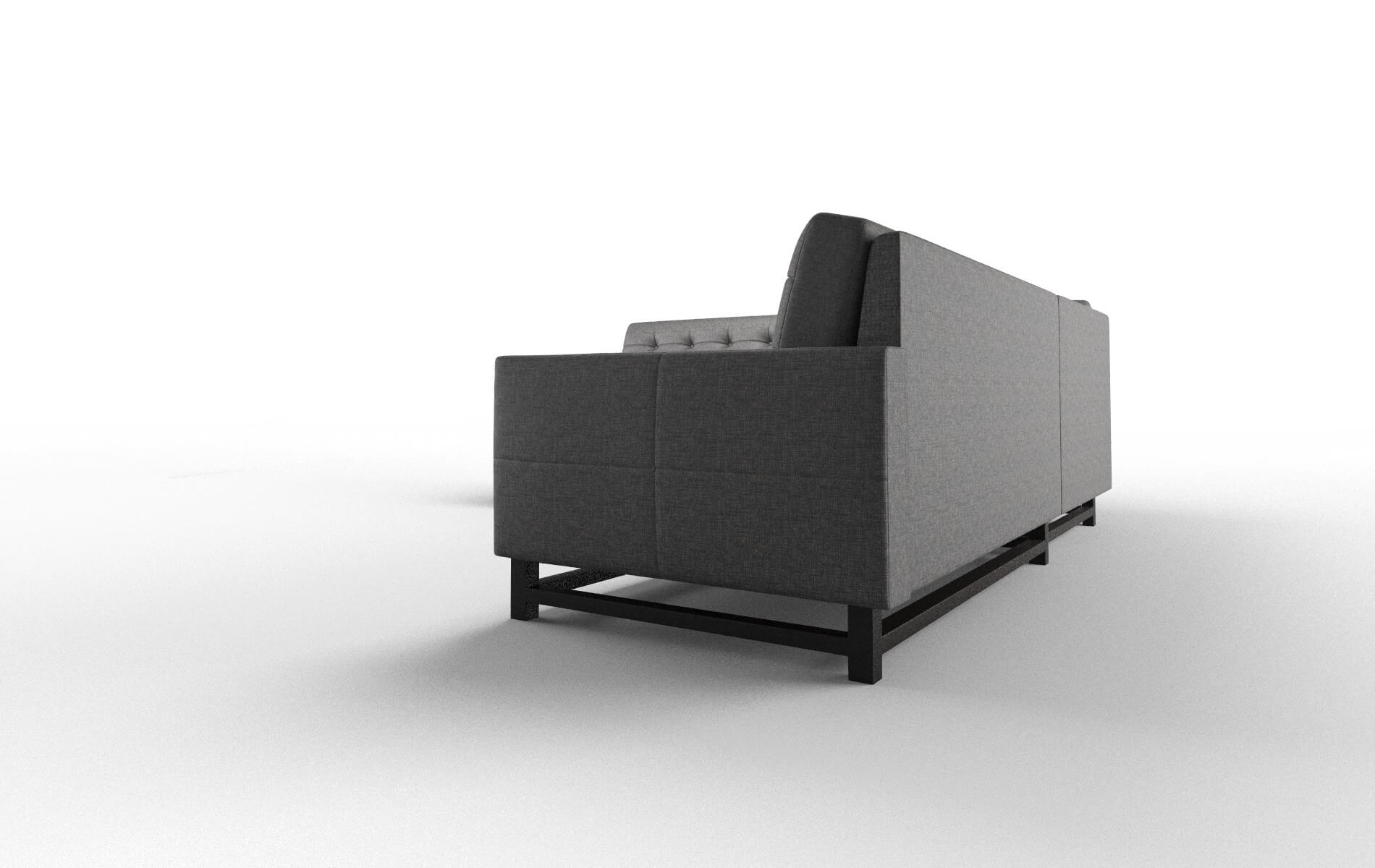 Madrid Curious Eclipse Sectional espresso legs 4