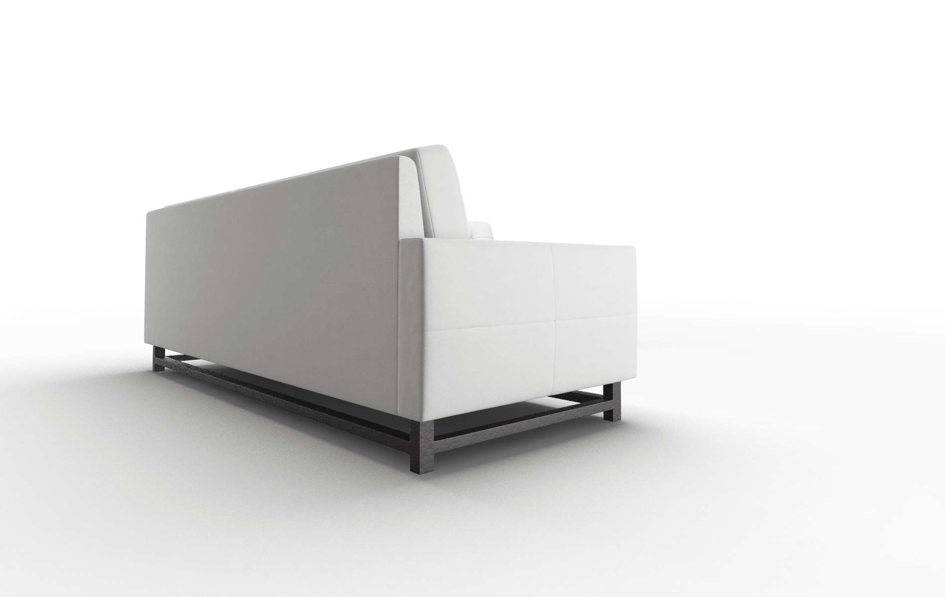 Madrid Dawson Platinum Sectional espresso legs 3