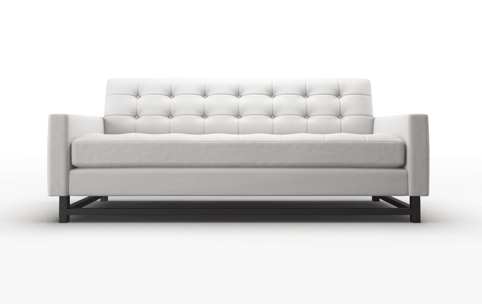 Madrid Dawson Platinum Sofa espresso legs 1