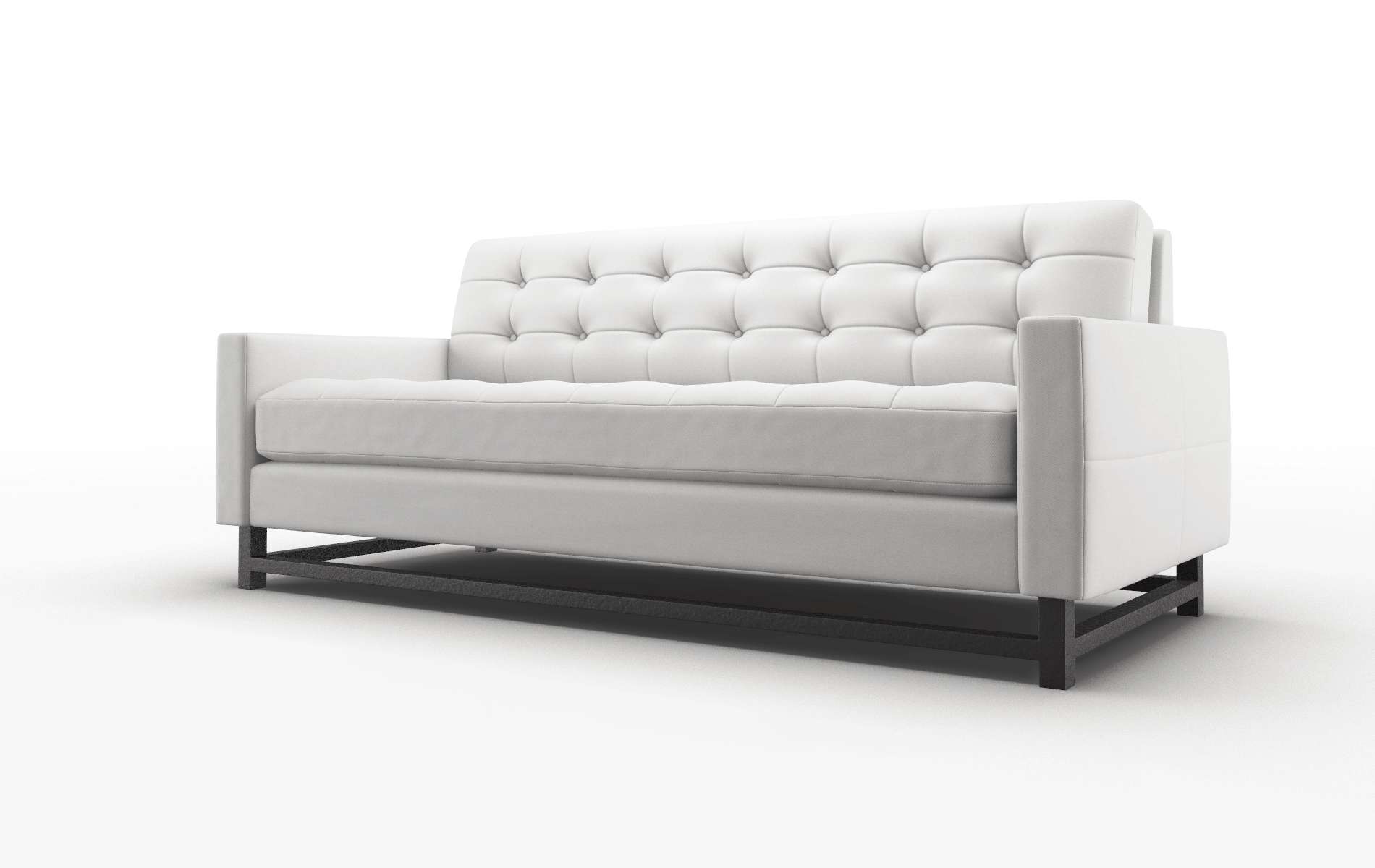 Madrid Dawson Platinum Sofa espresso legs 4