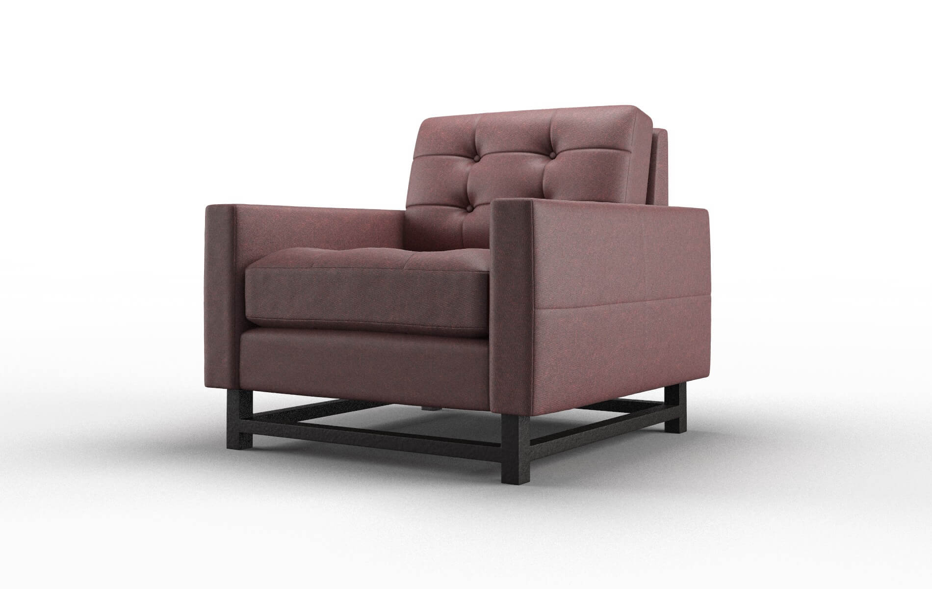 Madrid Derby Berry Chair espresso legs 4