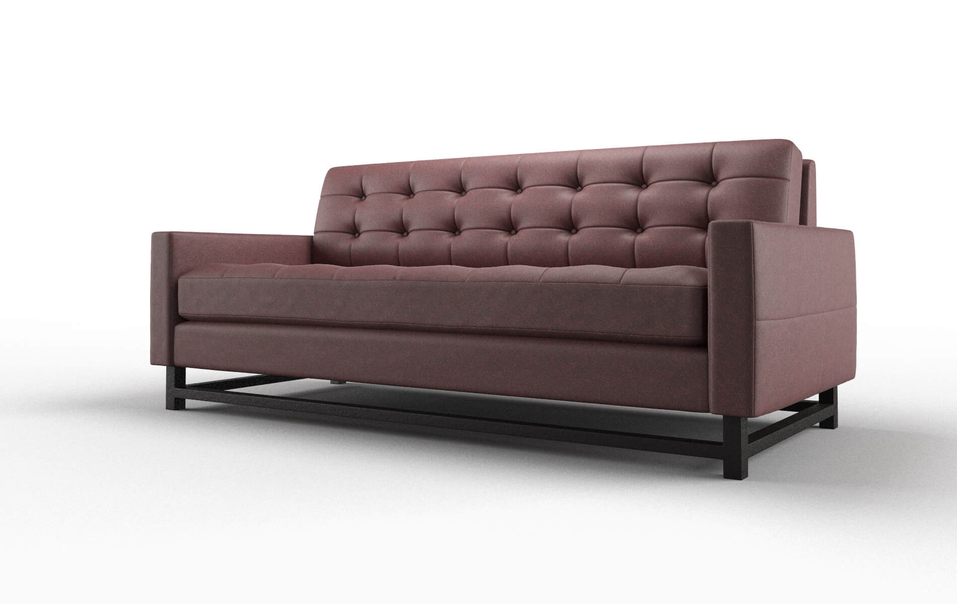 Madrid Derby Berry Sofa espresso legs 4