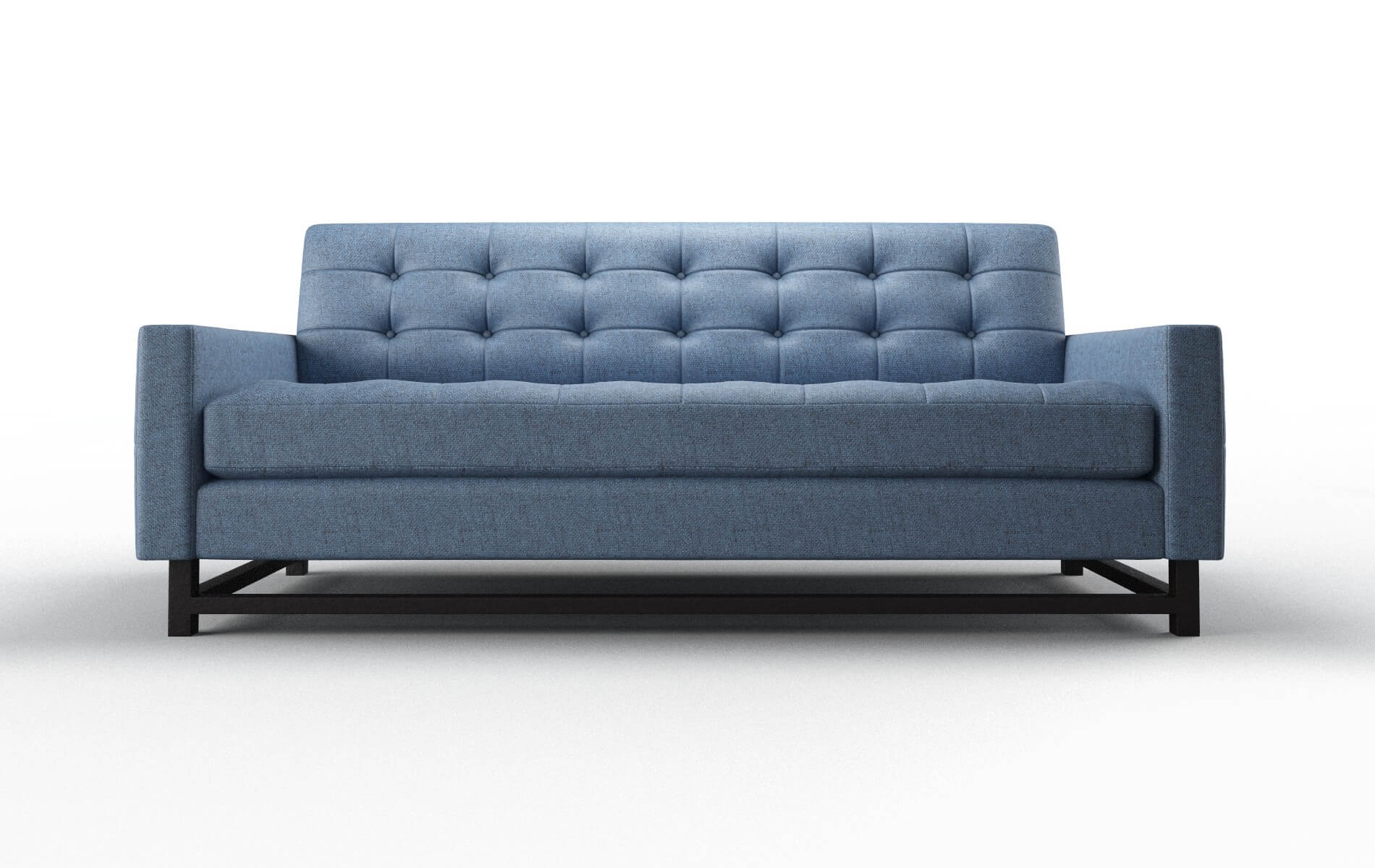 Madrid Derby Navy Sofa espresso legs 1