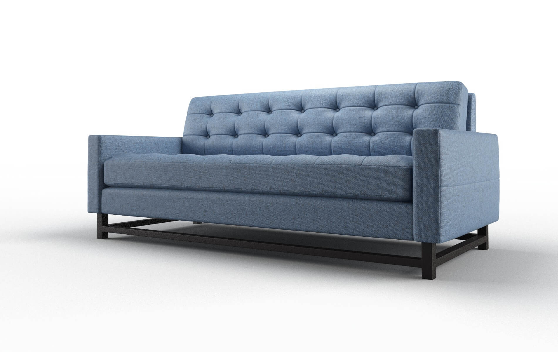 Madrid Derby Navy Sofa espresso legs 4