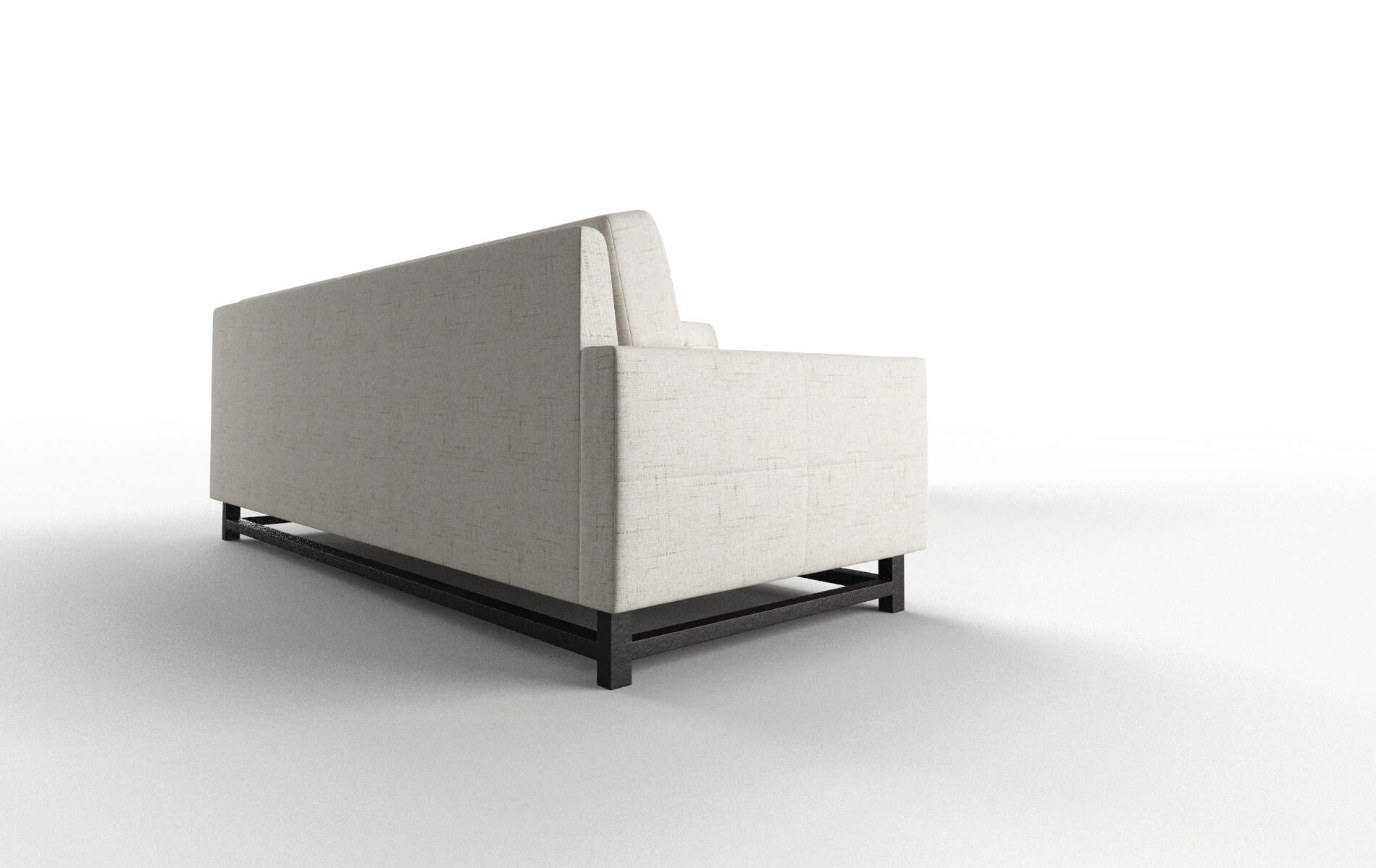 Madrid Derby Taupe Sectional espresso legs 3