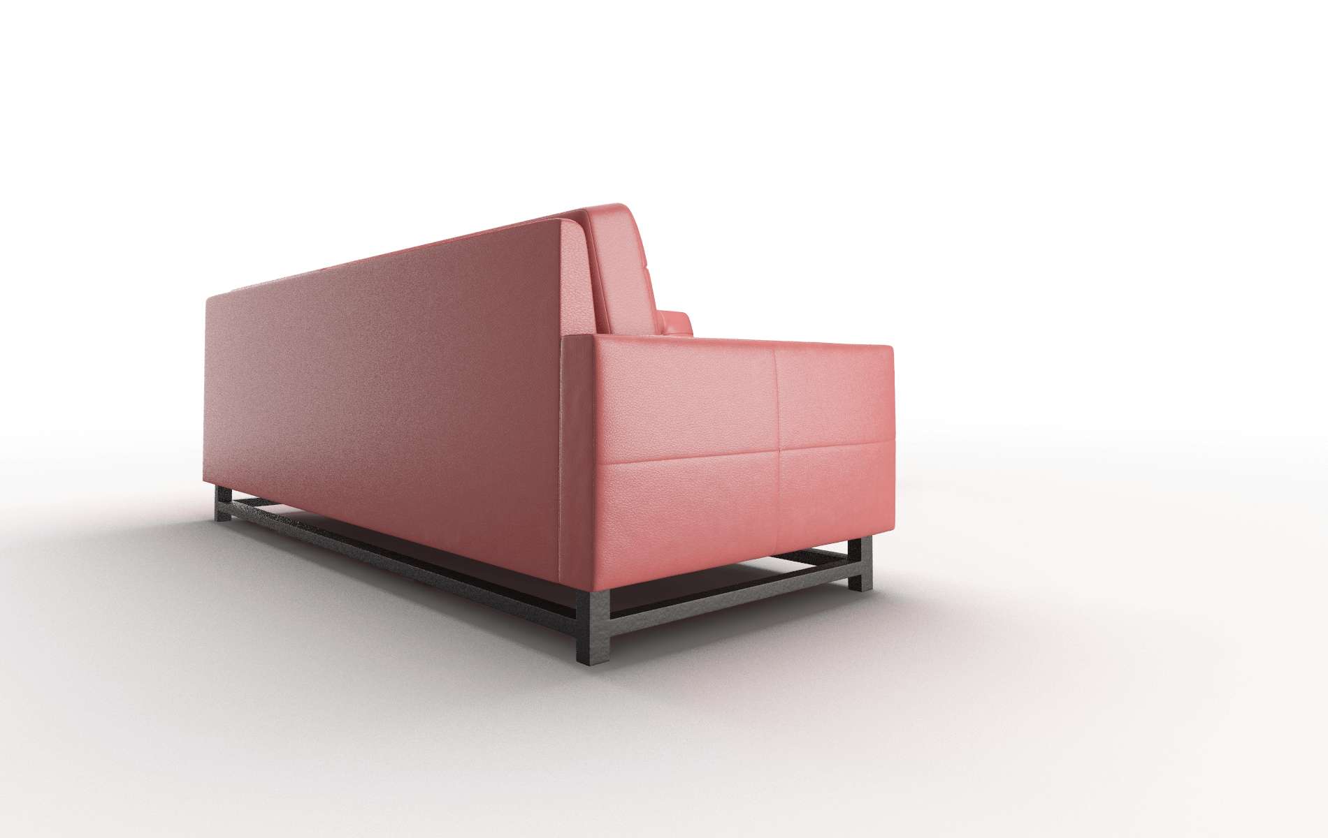 Madrid Dillion Cordovan Sectional espresso legs 3