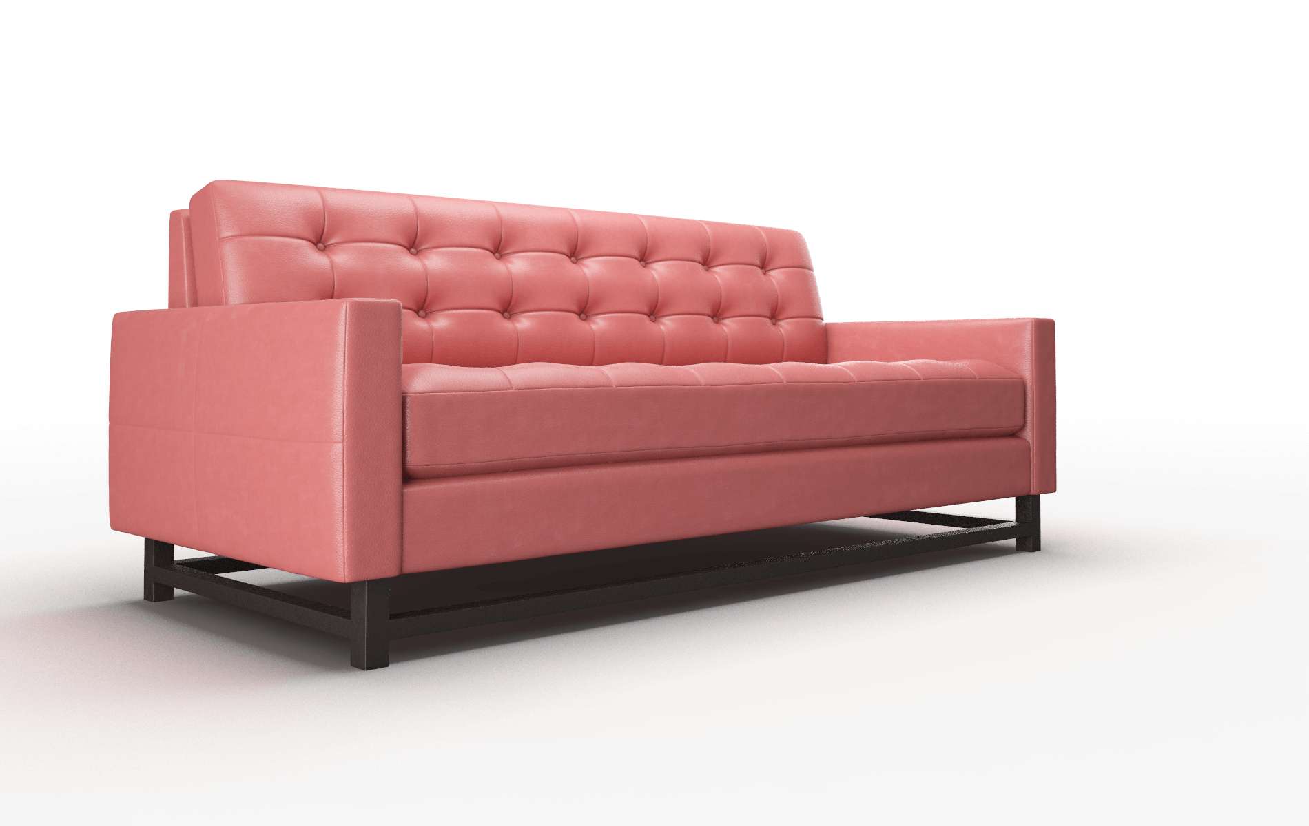 Madrid Dillion Cordovan Sofa espresso legs 2