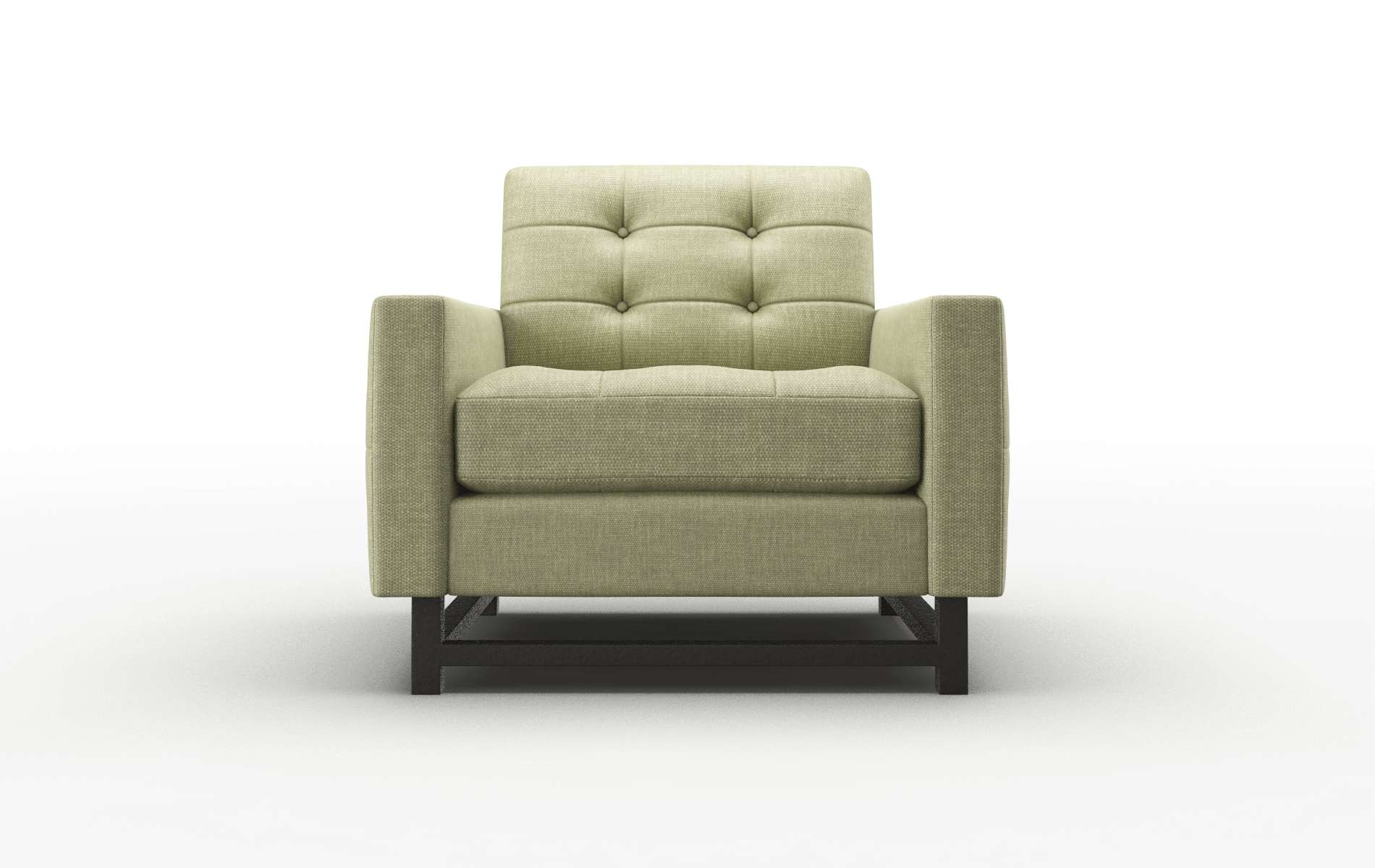 Madrid Durham Lime Chair espresso legs 1