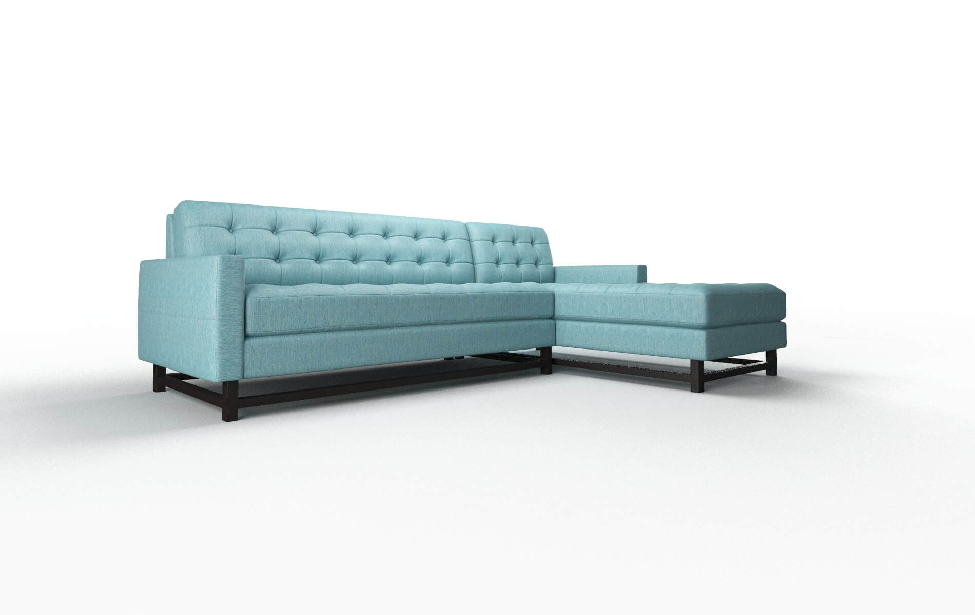 Madrid Durham Pine Panel espresso legs 2