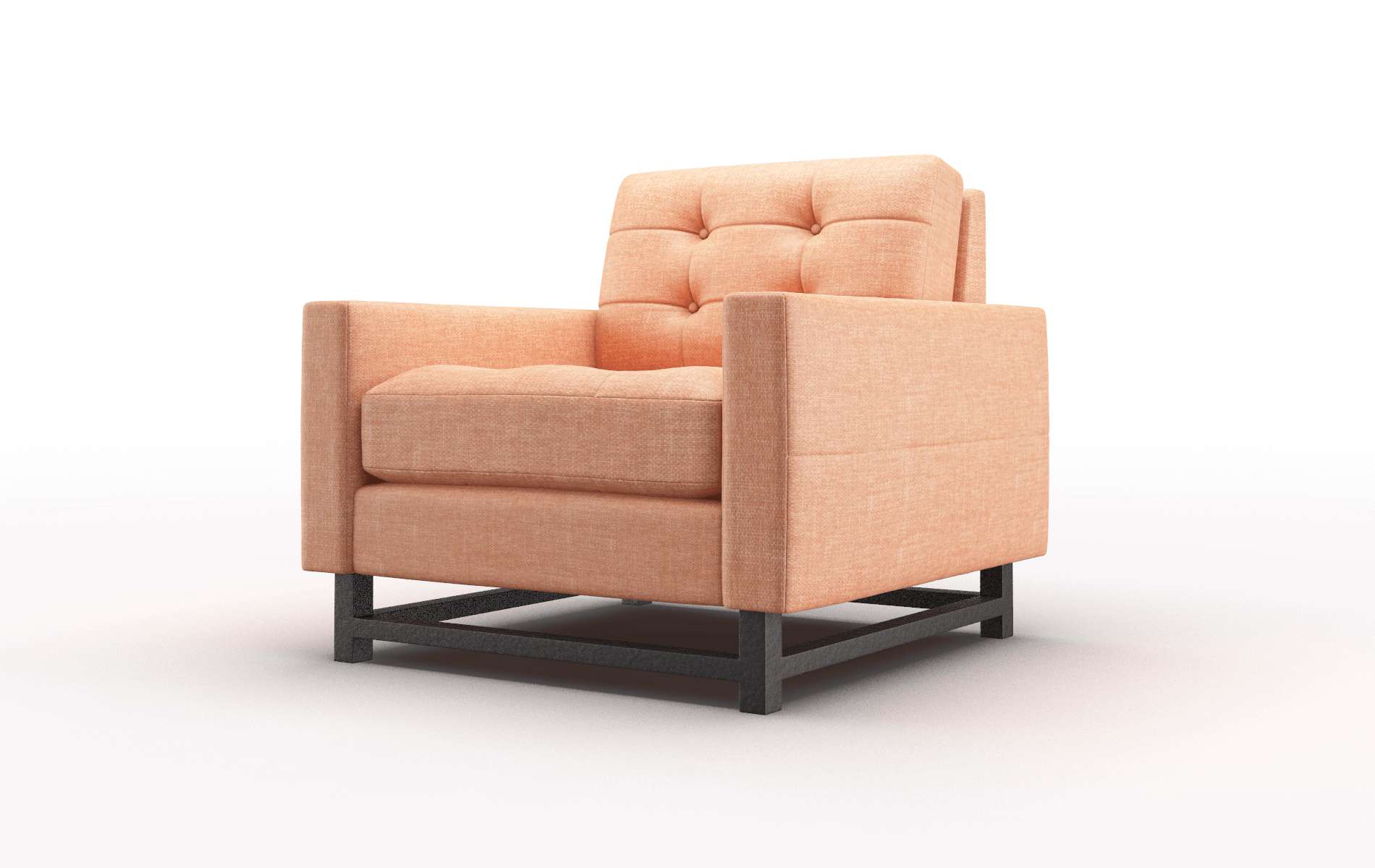 Madrid Durham Tangerine Chair espresso legs 4