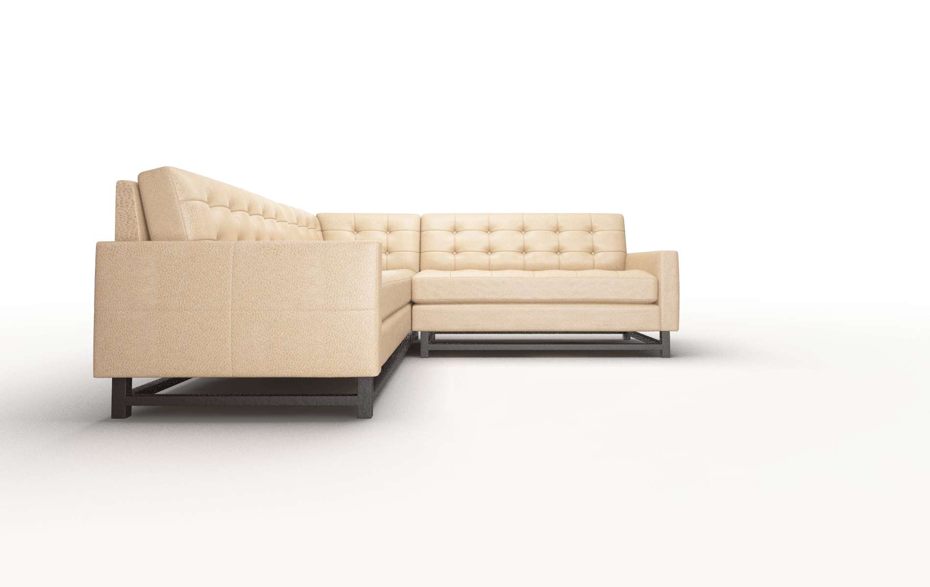 Madrid Ford Dune Sectional espresso legs 2