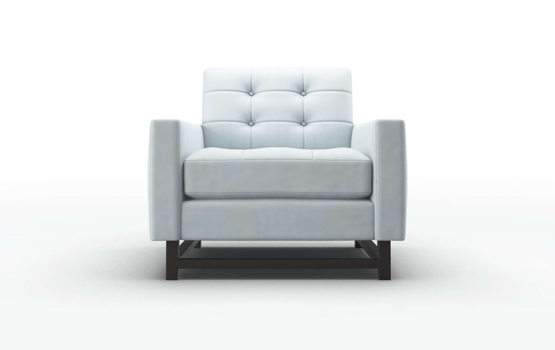 Madrid Hathaway Aqua Chair espresso legs 1