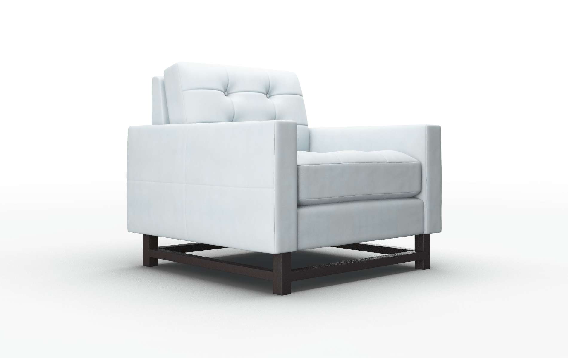 Madrid Hathaway Aqua Chair espresso legs 2