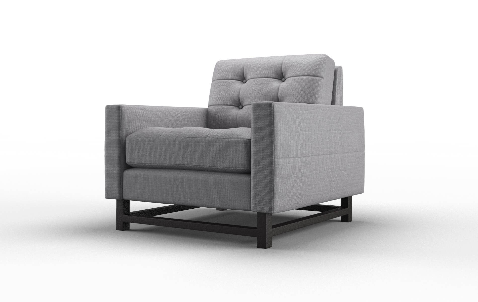 Madrid Insight Denim Chair espresso legs 4