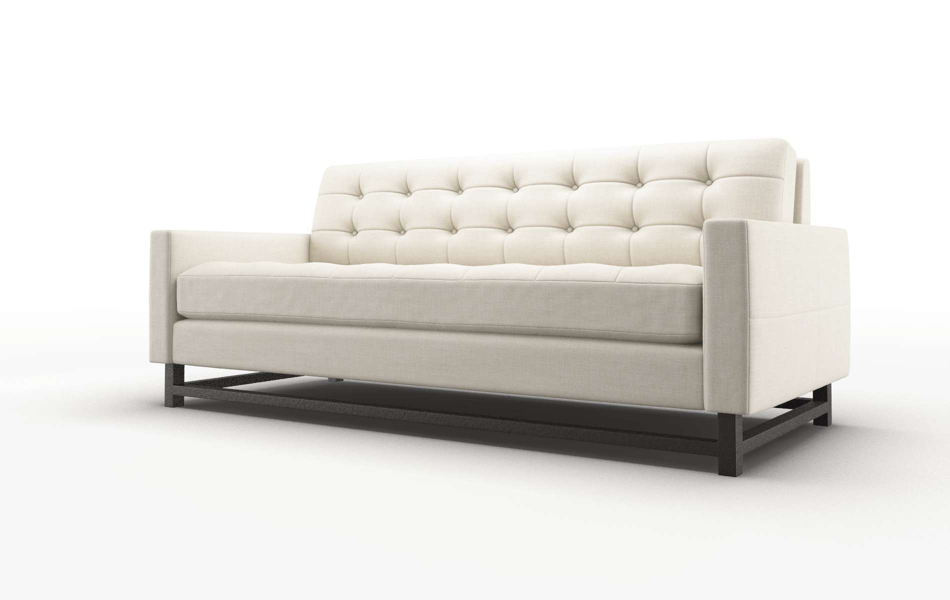 Madrid Keylargo Almond Sofa espresso legs 4