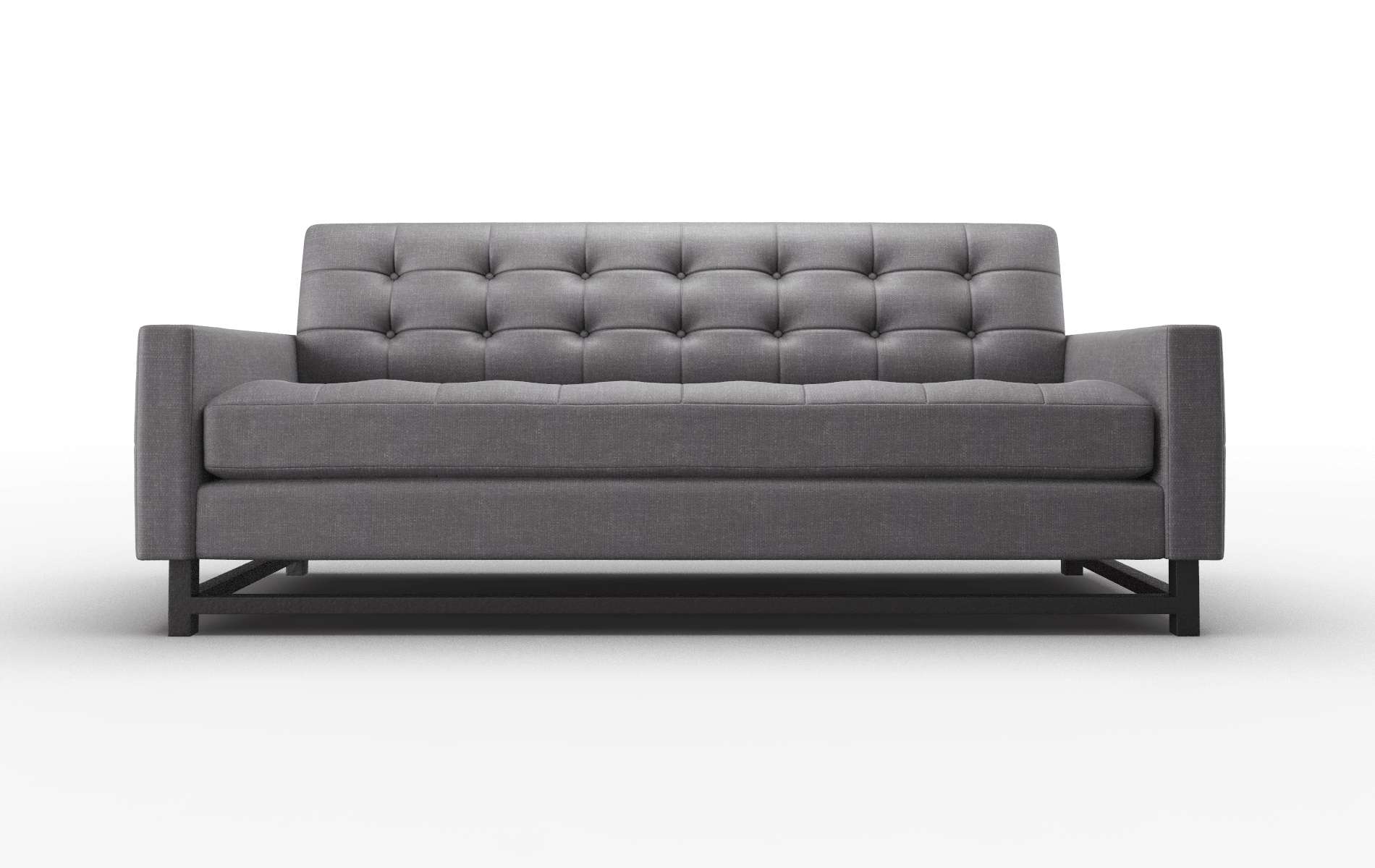 Madrid Keylargo Ebony Sofa espresso legs 1