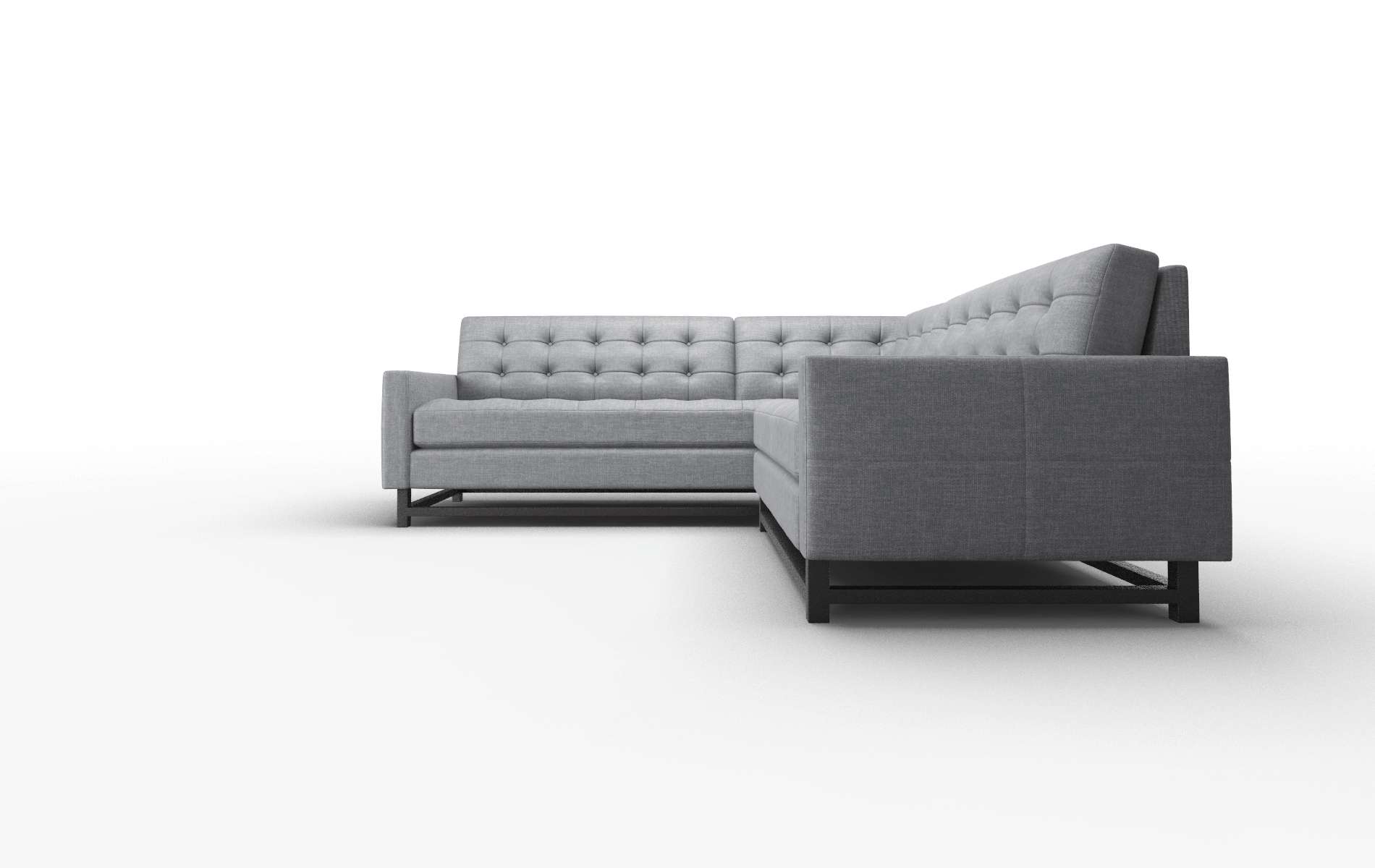 Madrid Keylargo Graphite Sectional espresso legs 5